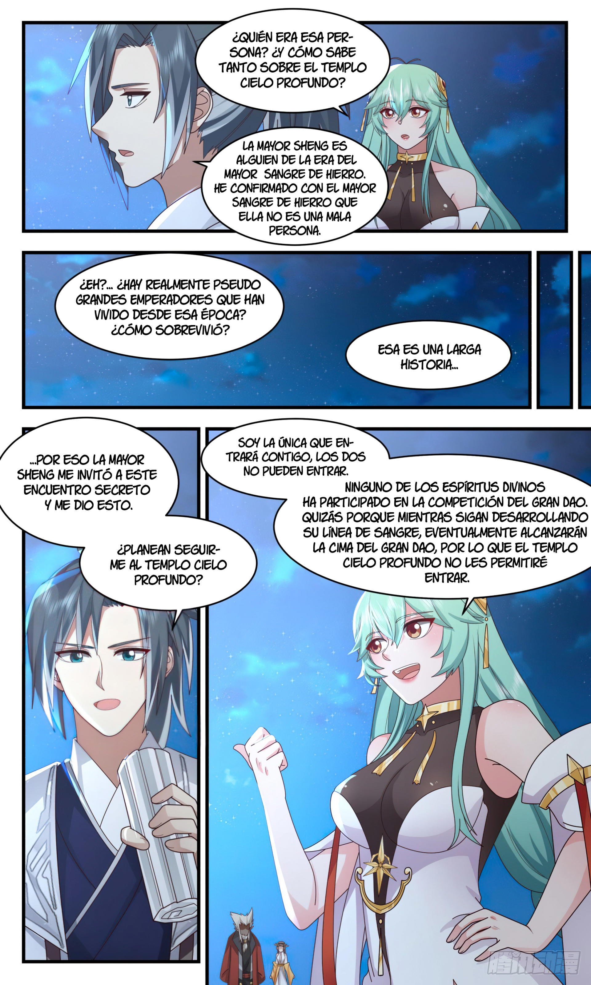 Martial Peak Capítulo 2537 - Página 12 en español