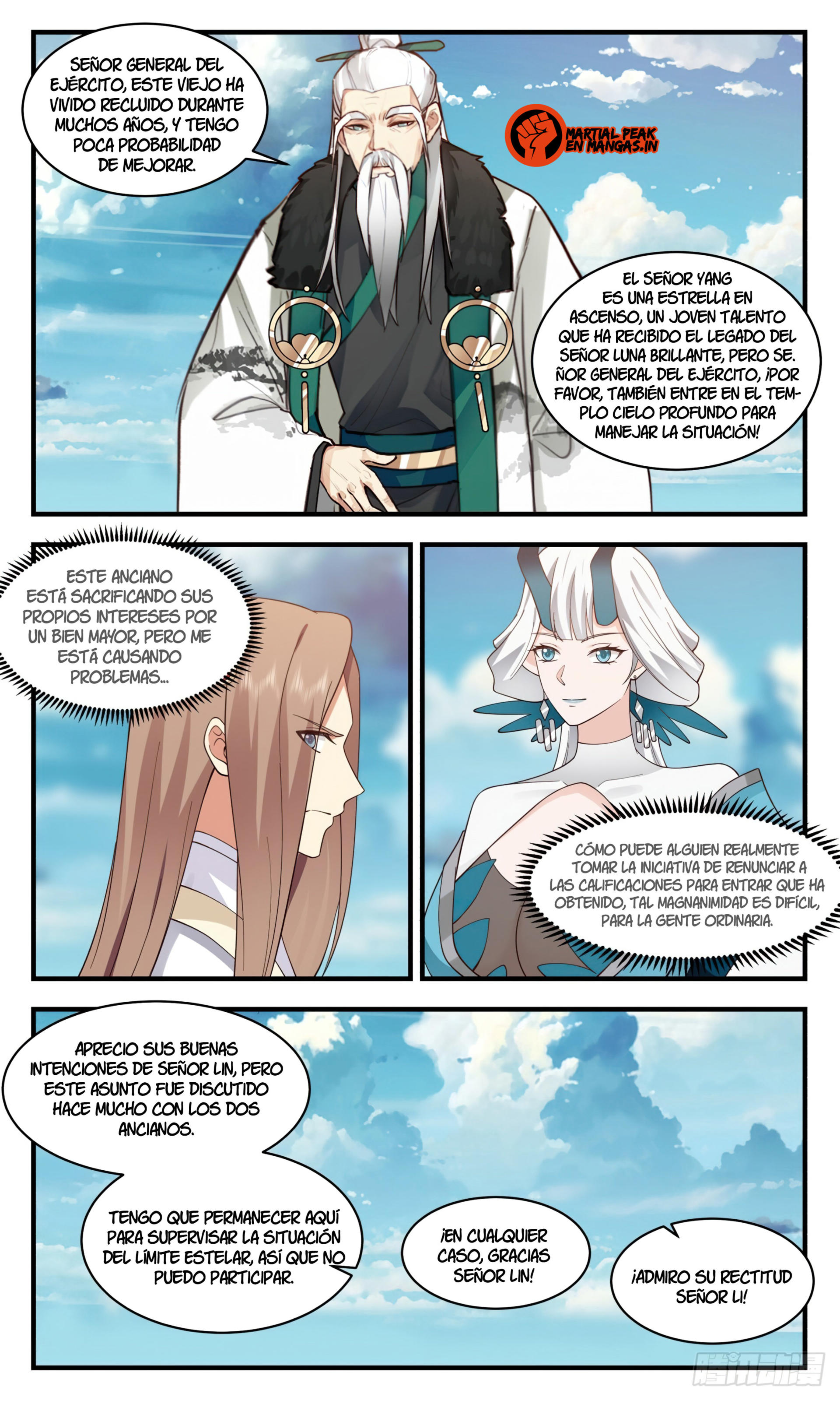 Martial Peak Capítulo 2538 - Página 12 en español