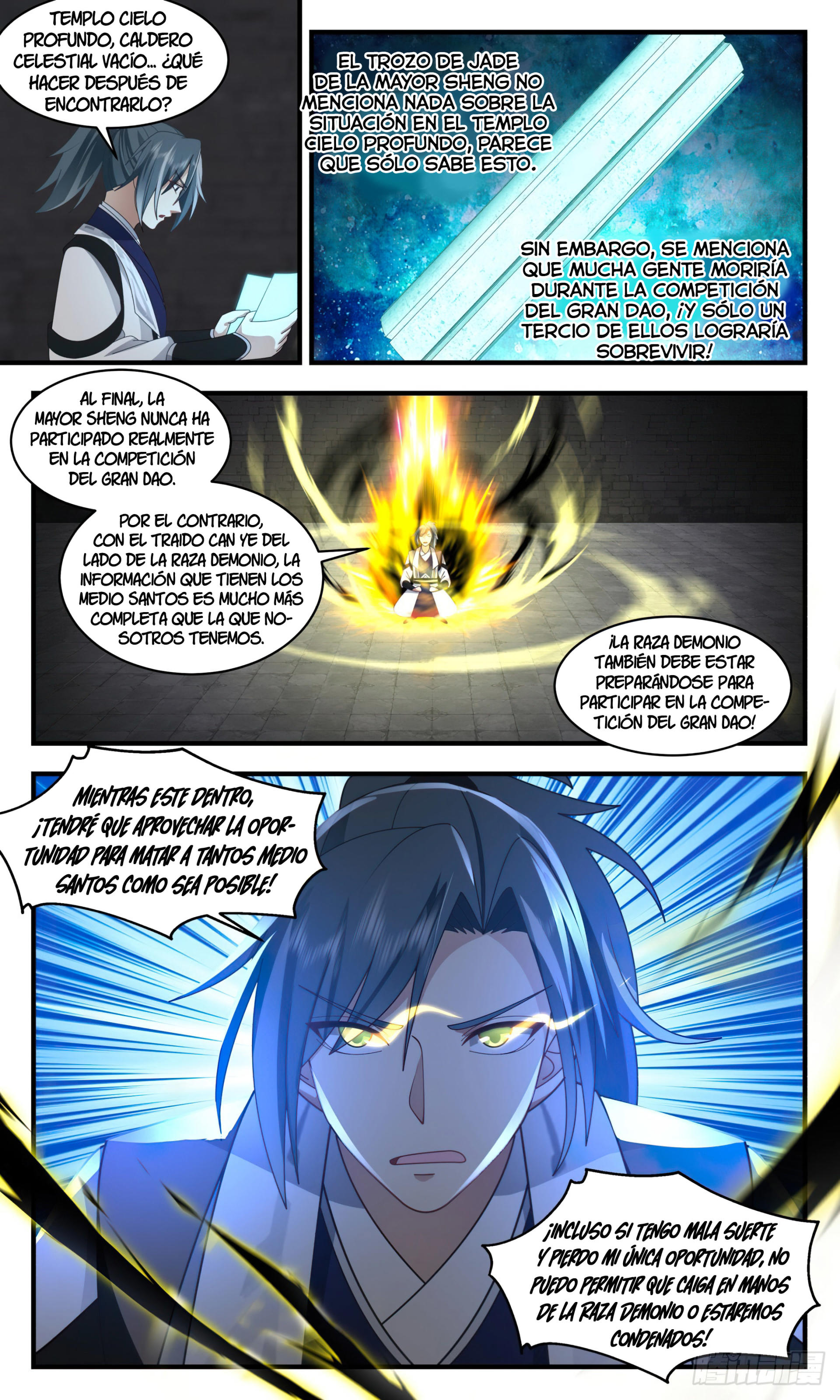 Martial Peak Capítulo 2538 - Página 3 en español