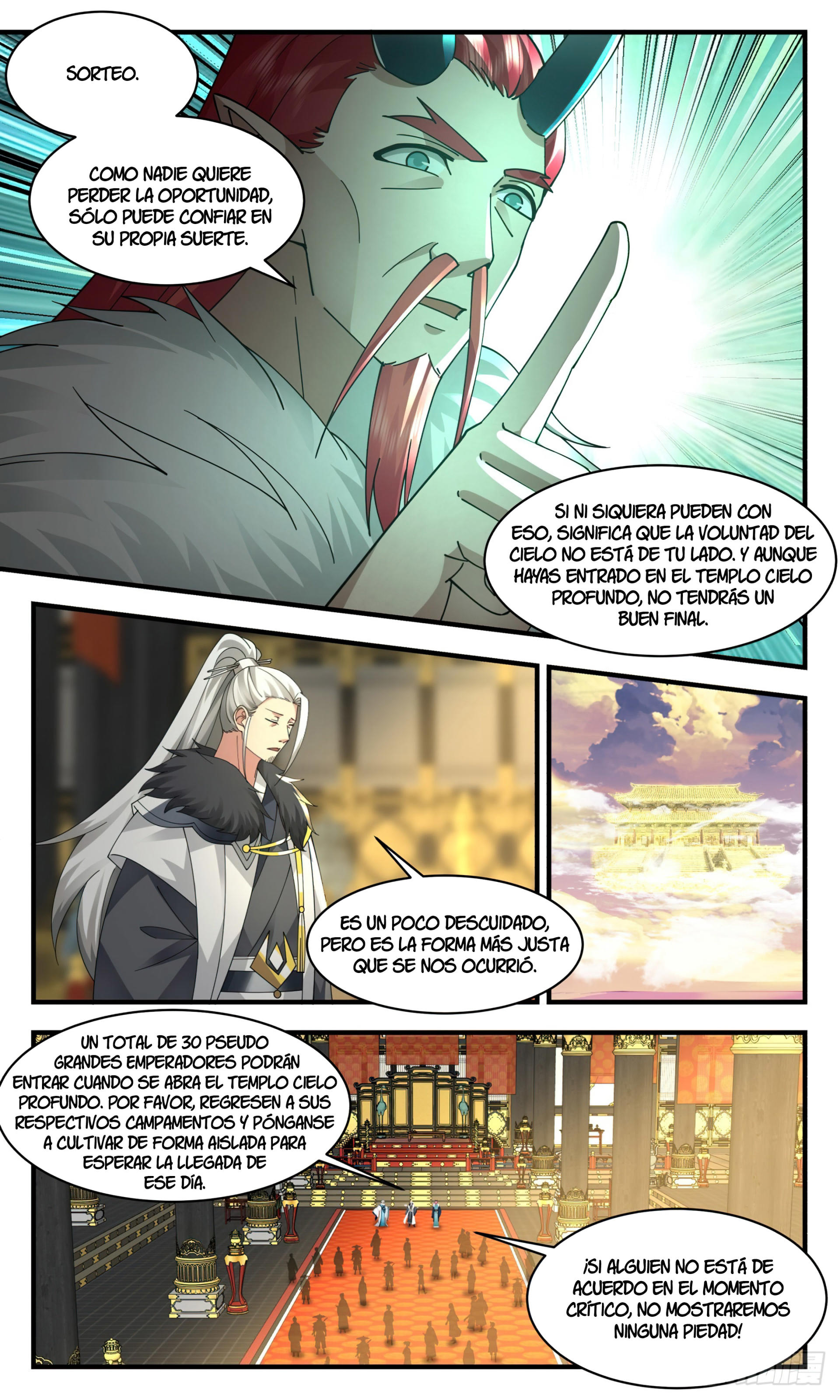 Martial Peak Capítulo 2538 - Página 6 en español