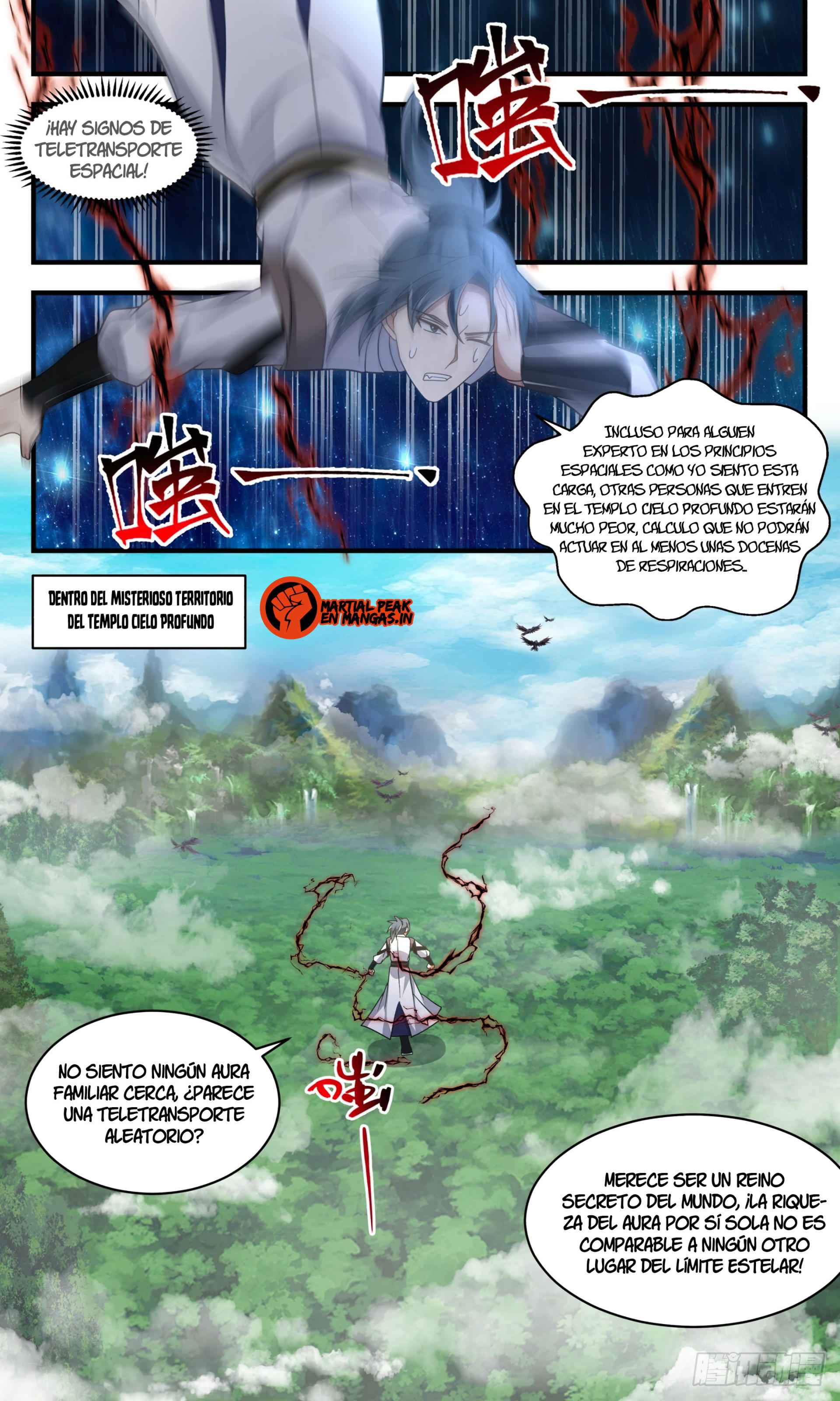 Martial Peak Capítulo 2539 - Página 10 en español