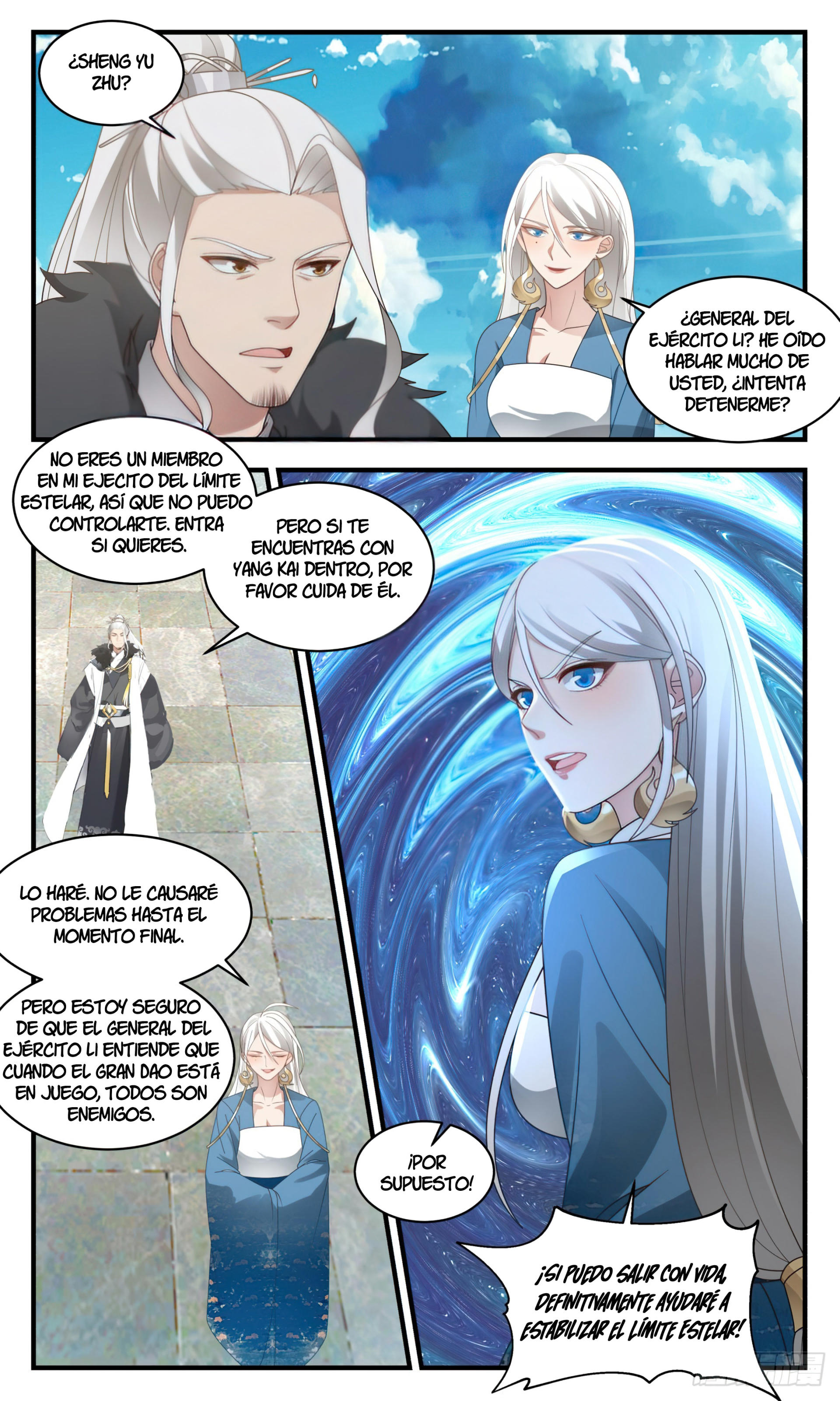 Martial Peak Capítulo 2539 - Página 9 en español