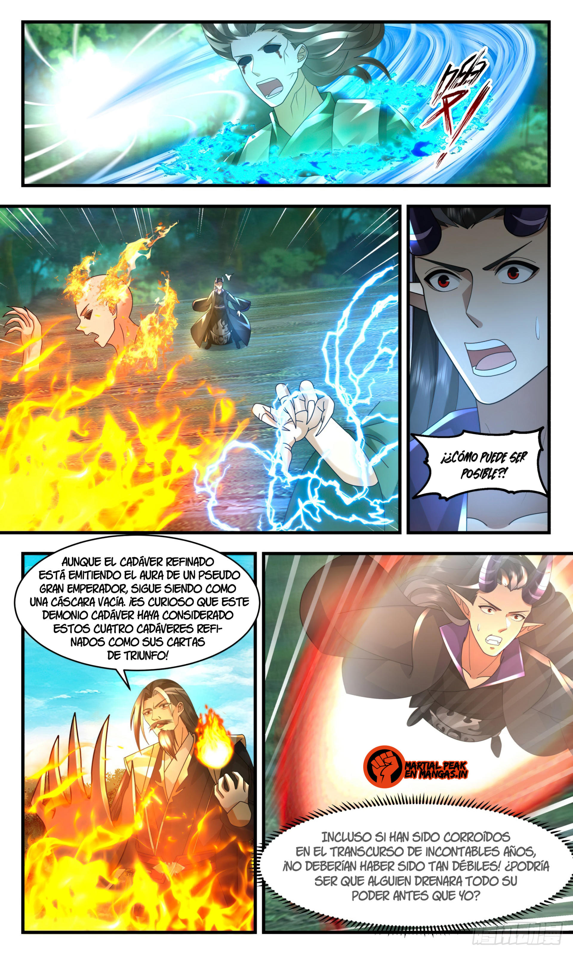 Martial Peak Capítulo 2542 - Página 7 en español
