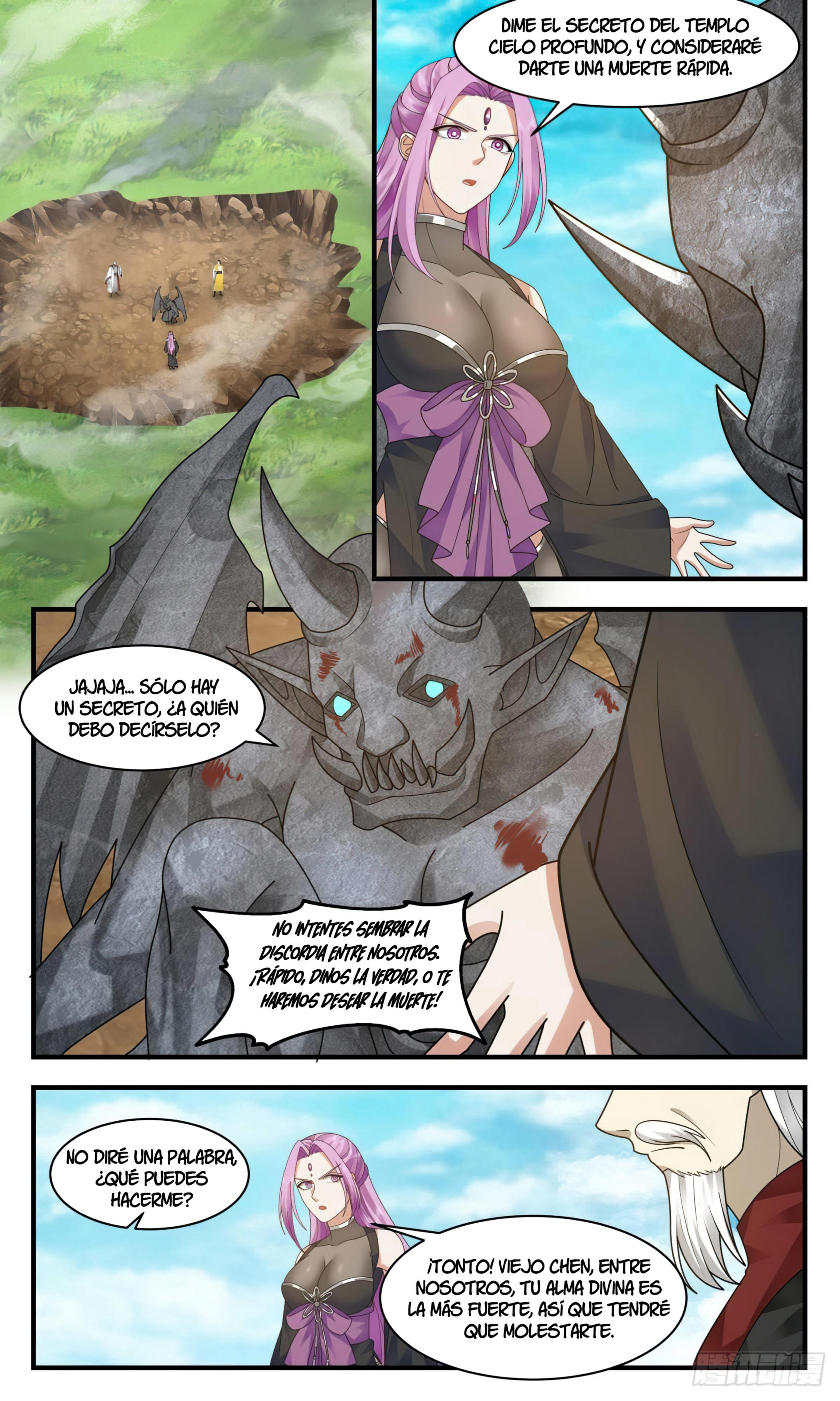 Martial Peak Capítulo 2542 - Página 8 en español
