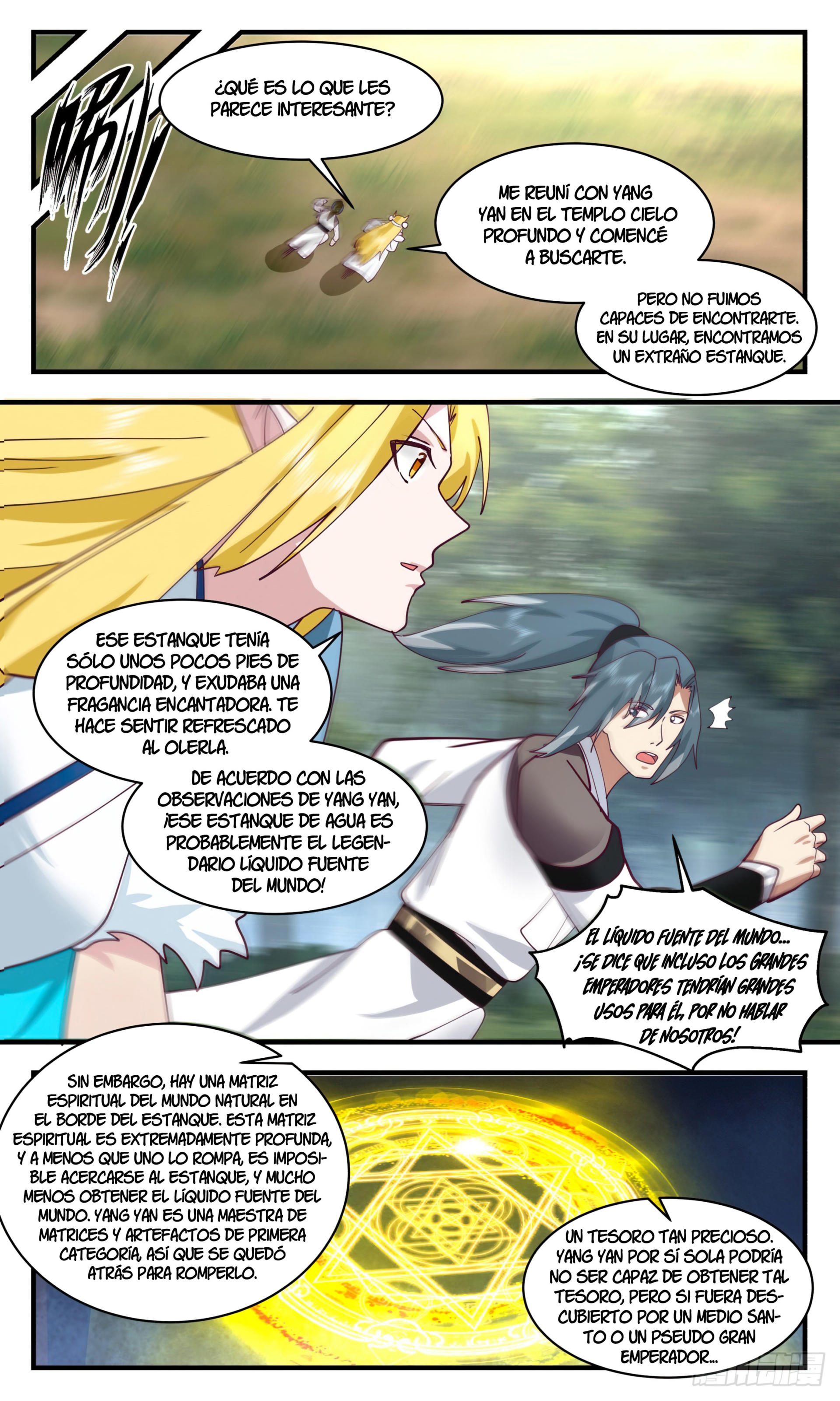 Martial Peak Capítulo 2544 - Página 8 en español
