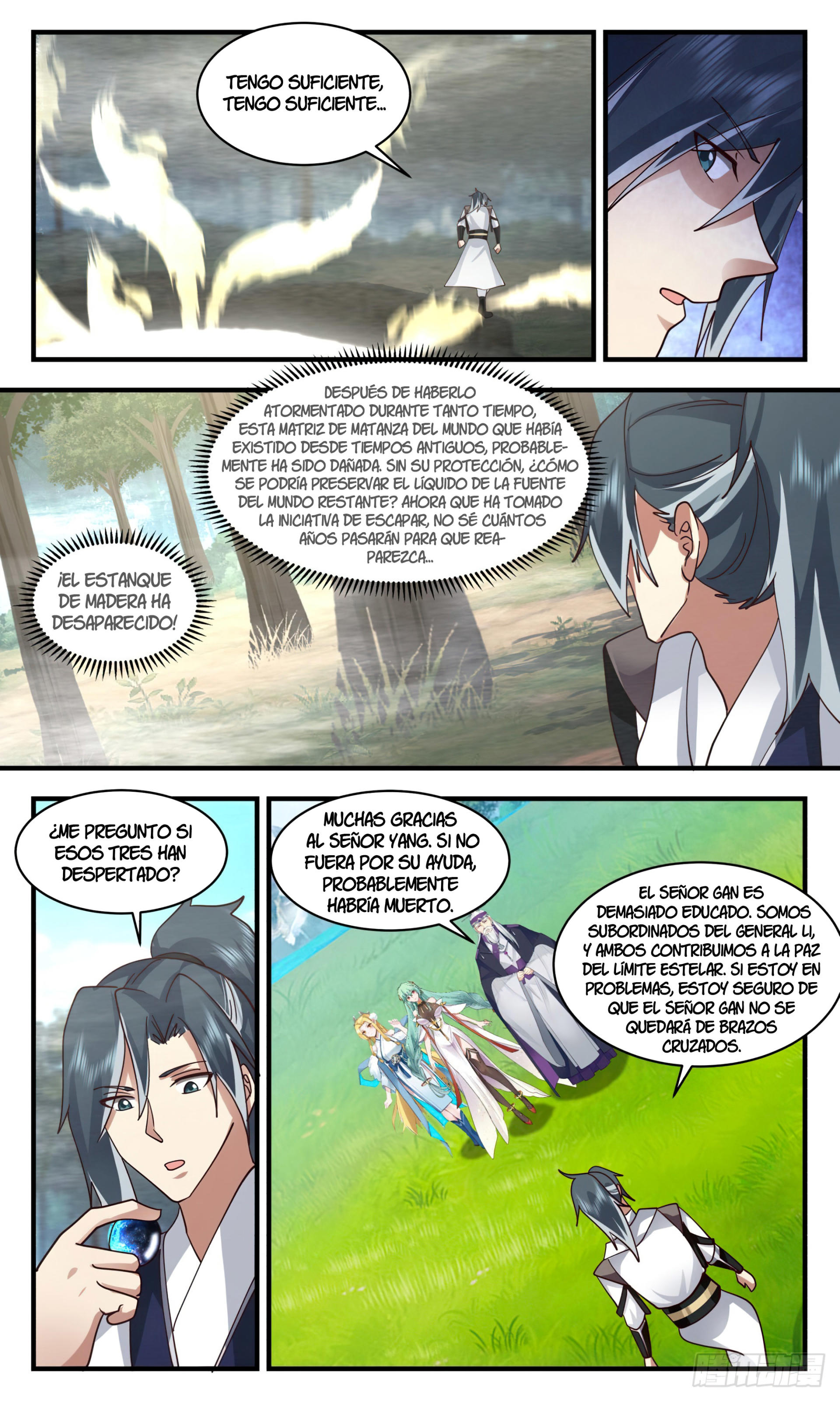 Martial Peak Capítulo 2545 - Página 11 en español