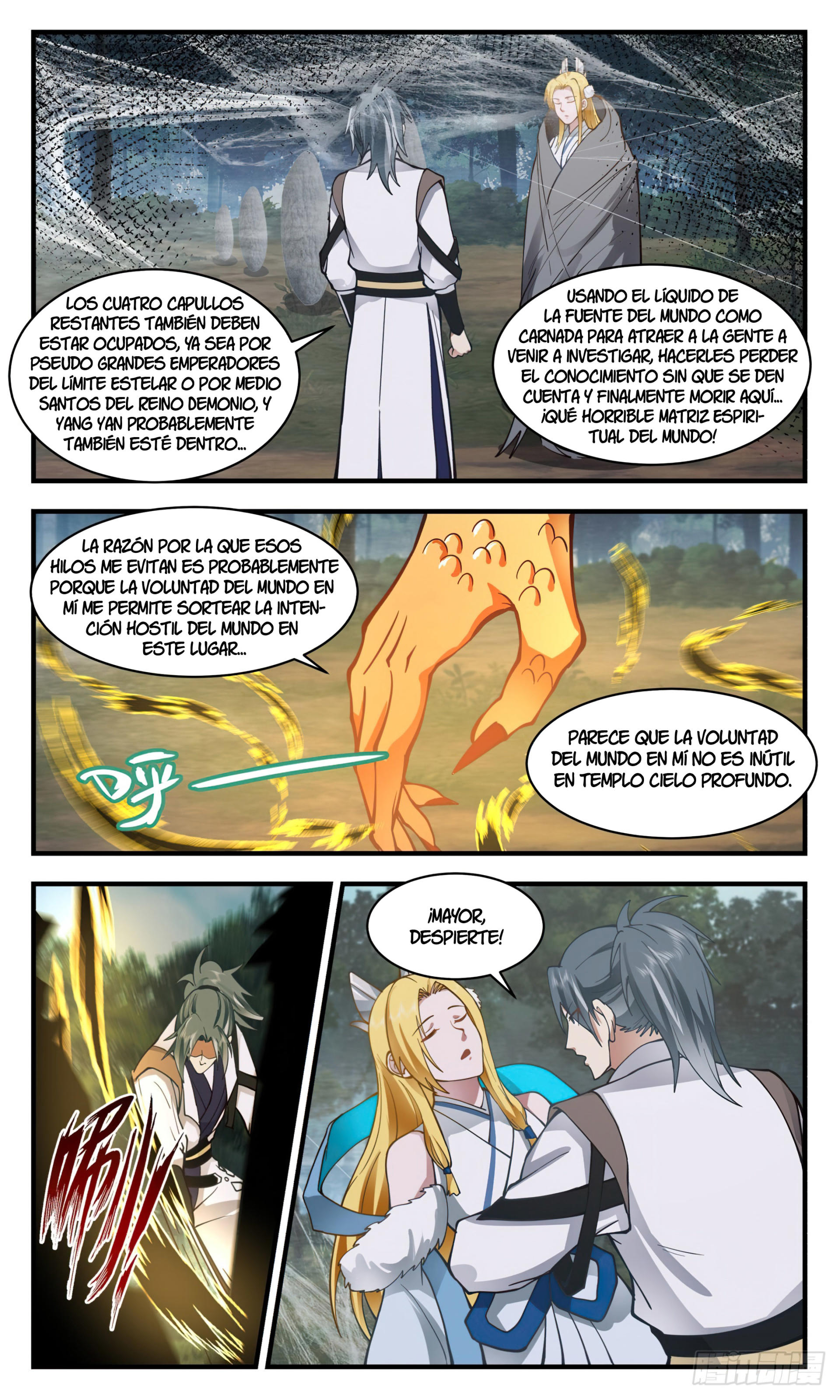 Martial Peak Capítulo 2545 - Página 4 en español