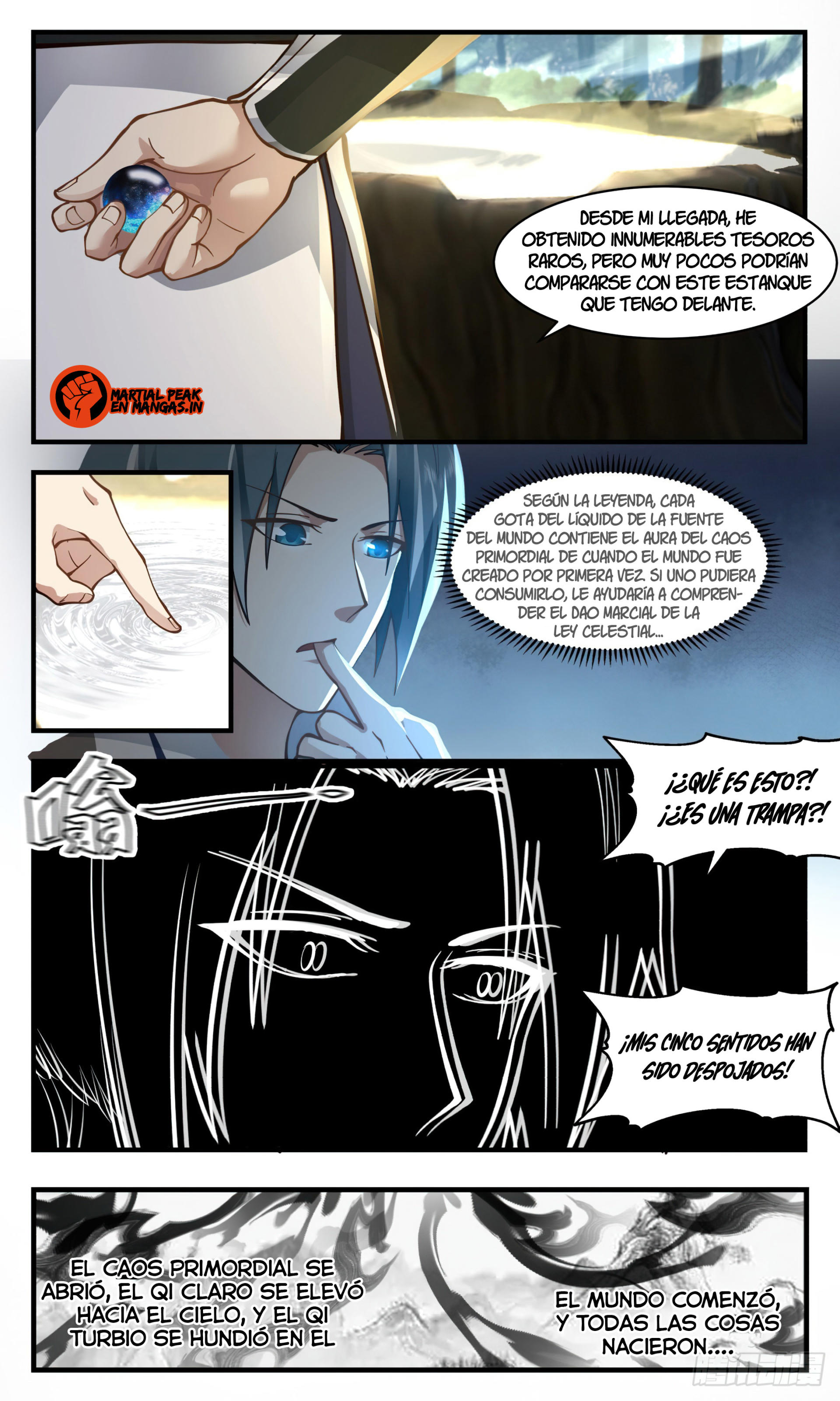 Martial Peak Capítulo 2545 - Página 7 en español