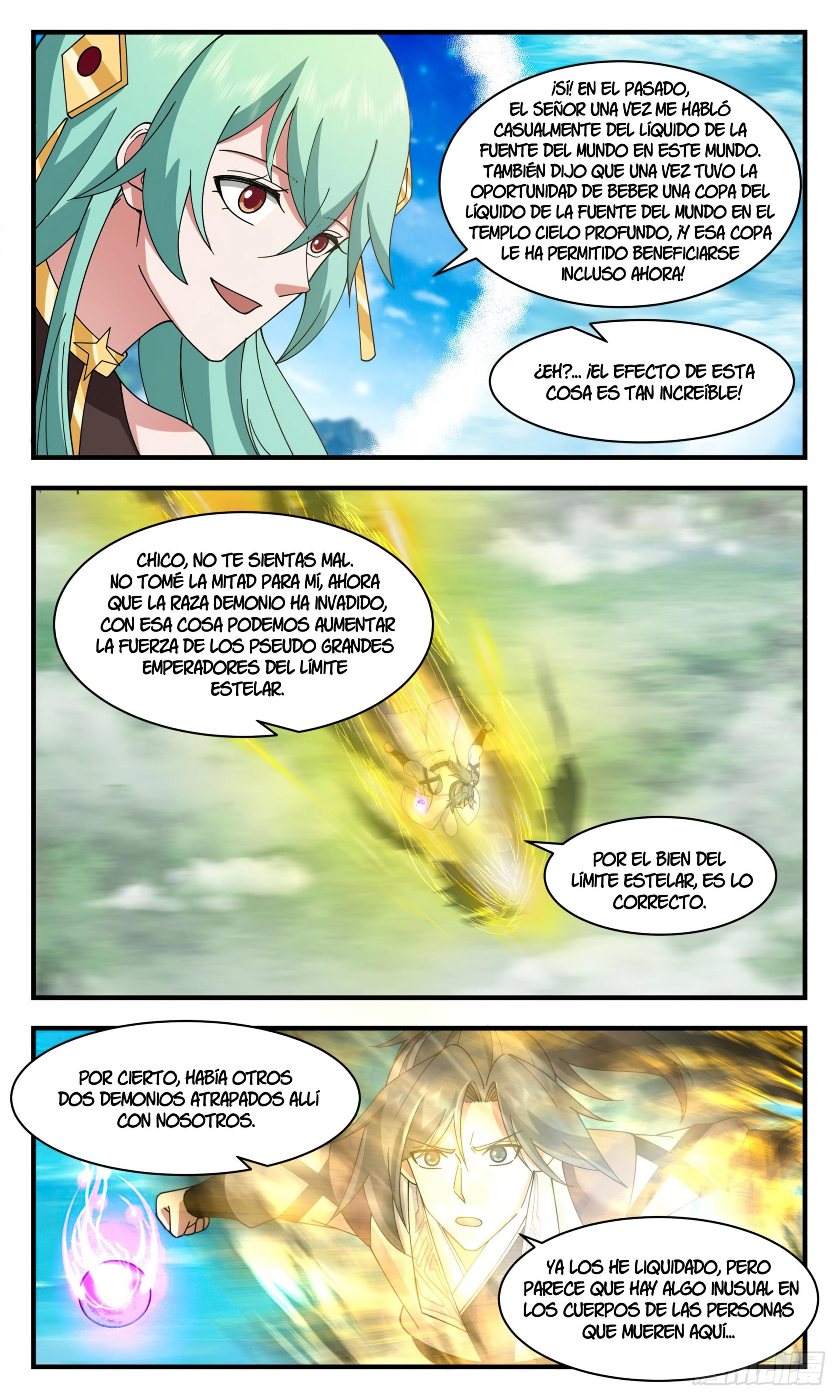 Martial Peak Capítulo 2546 - Página 4 en español