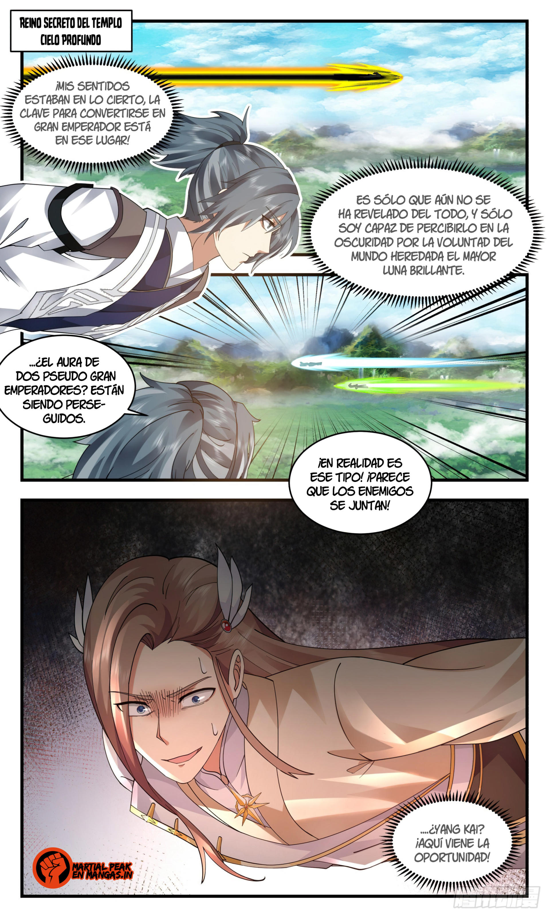 Martial Peak Capítulo 2547 - Página 4 en español