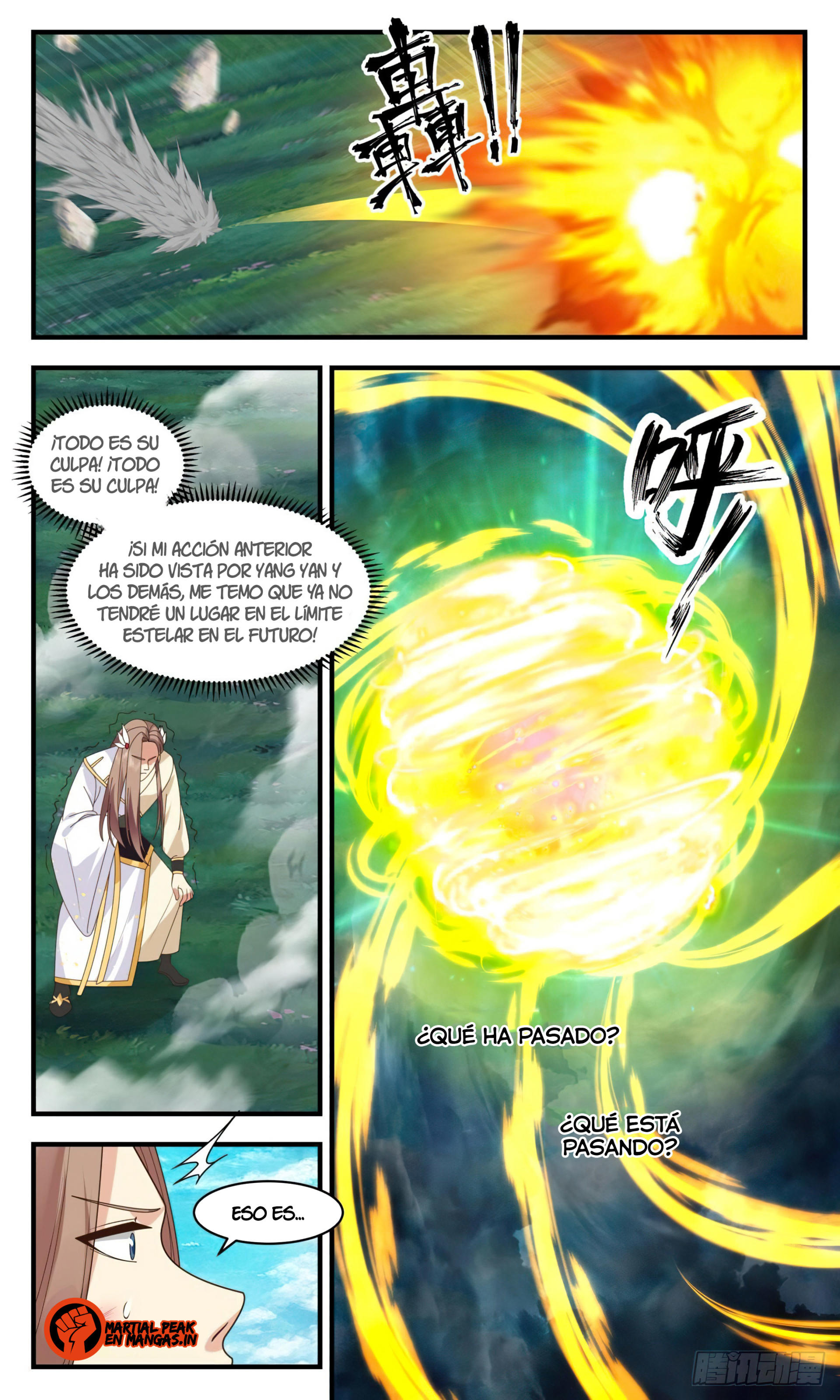 Martial Peak Capítulo 2548 - Página 8 en español