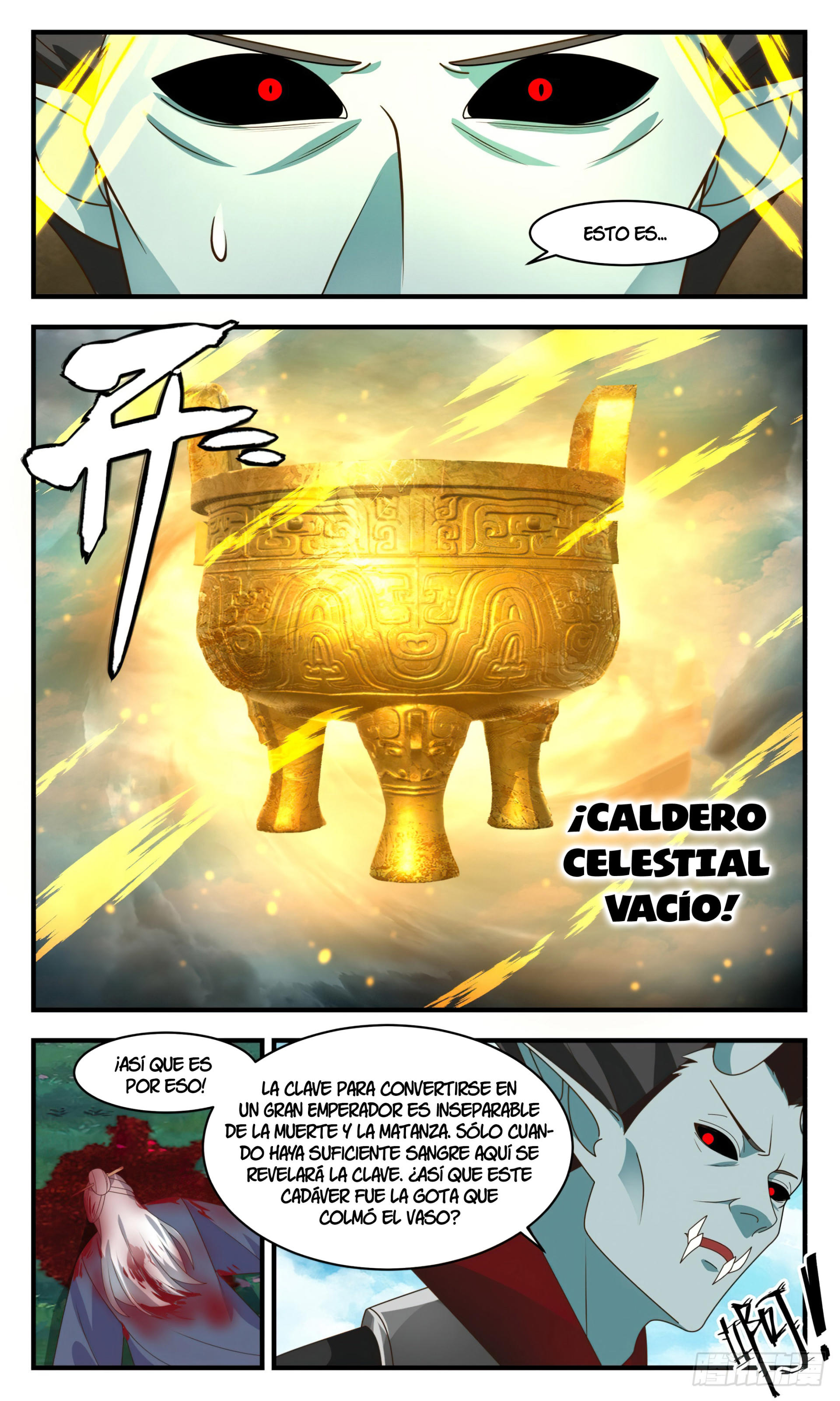 Martial Peak Capítulo 2548 - Página 9 en español