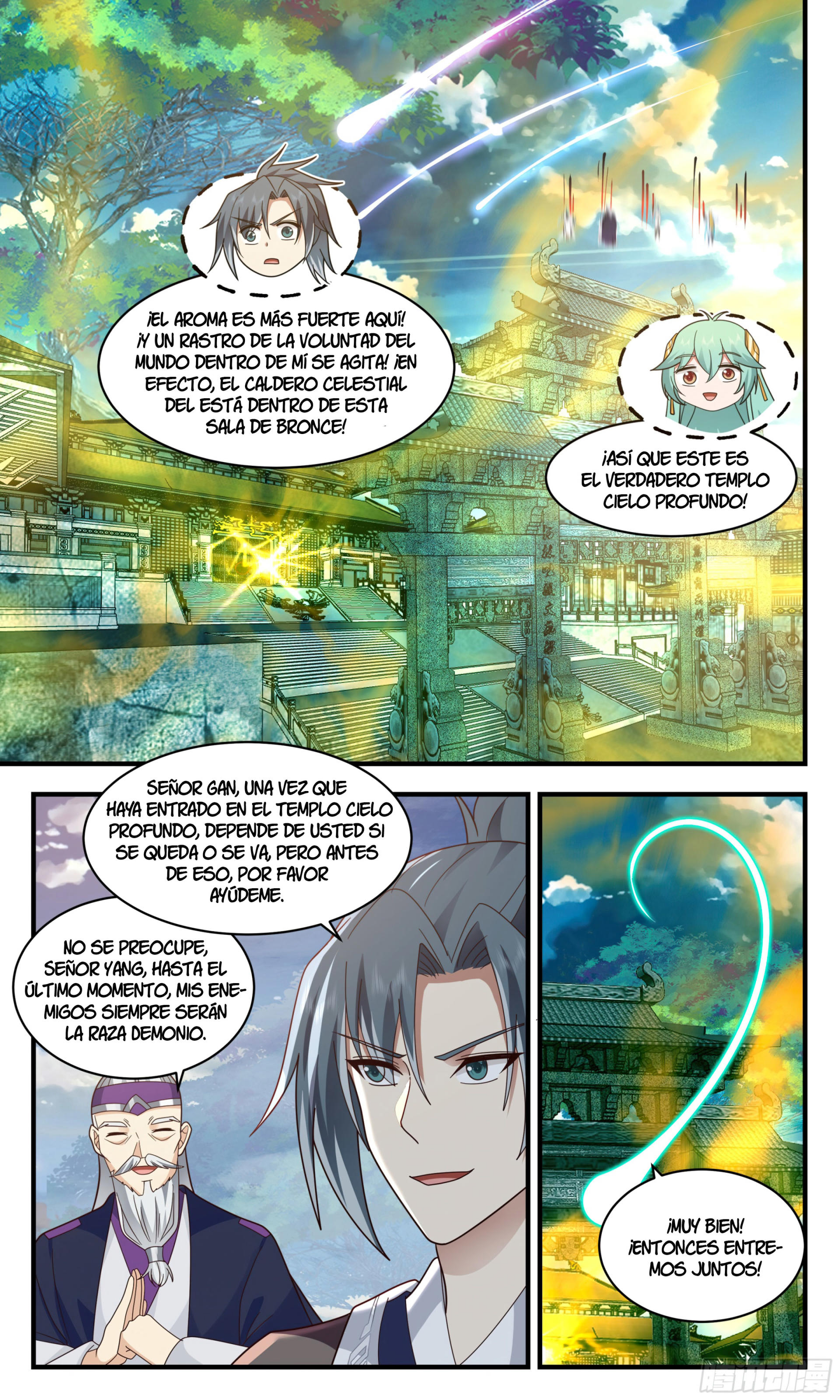 Martial Peak Capítulo 2549 - Página 3 en español