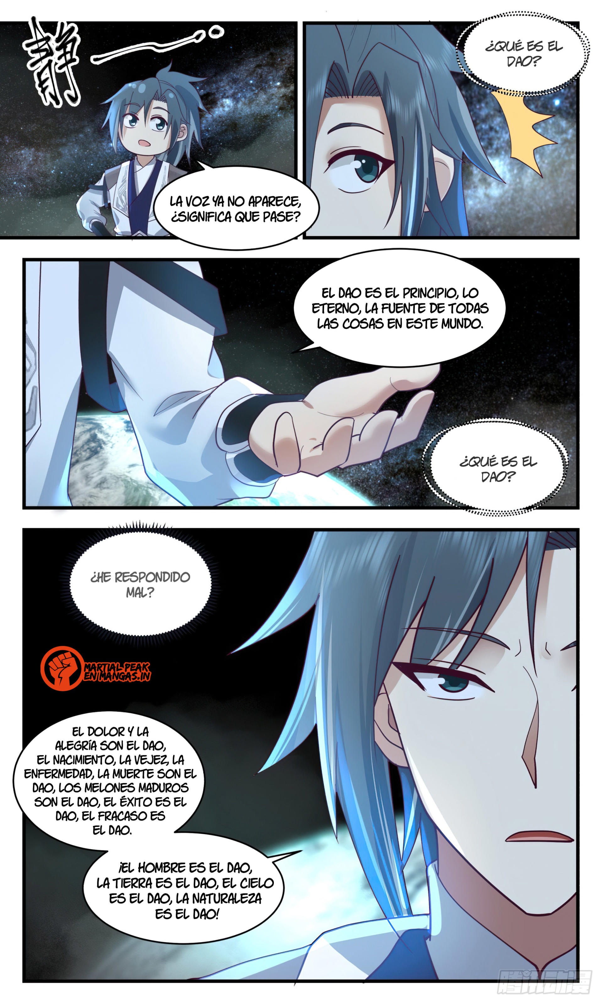 Martial Peak Capítulo 2550 - Página 4 en español