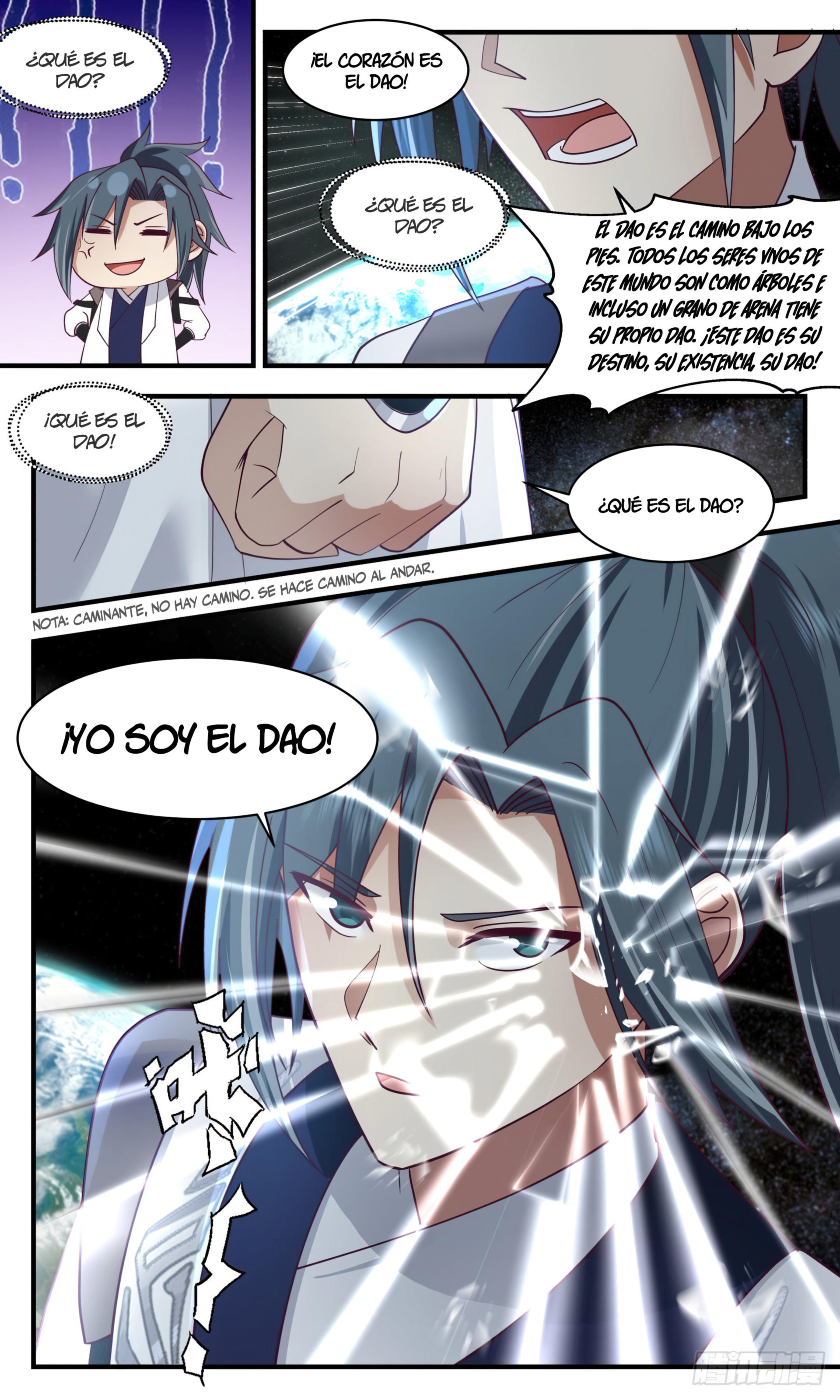Martial Peak Capítulo 2550 - Página 5 en español