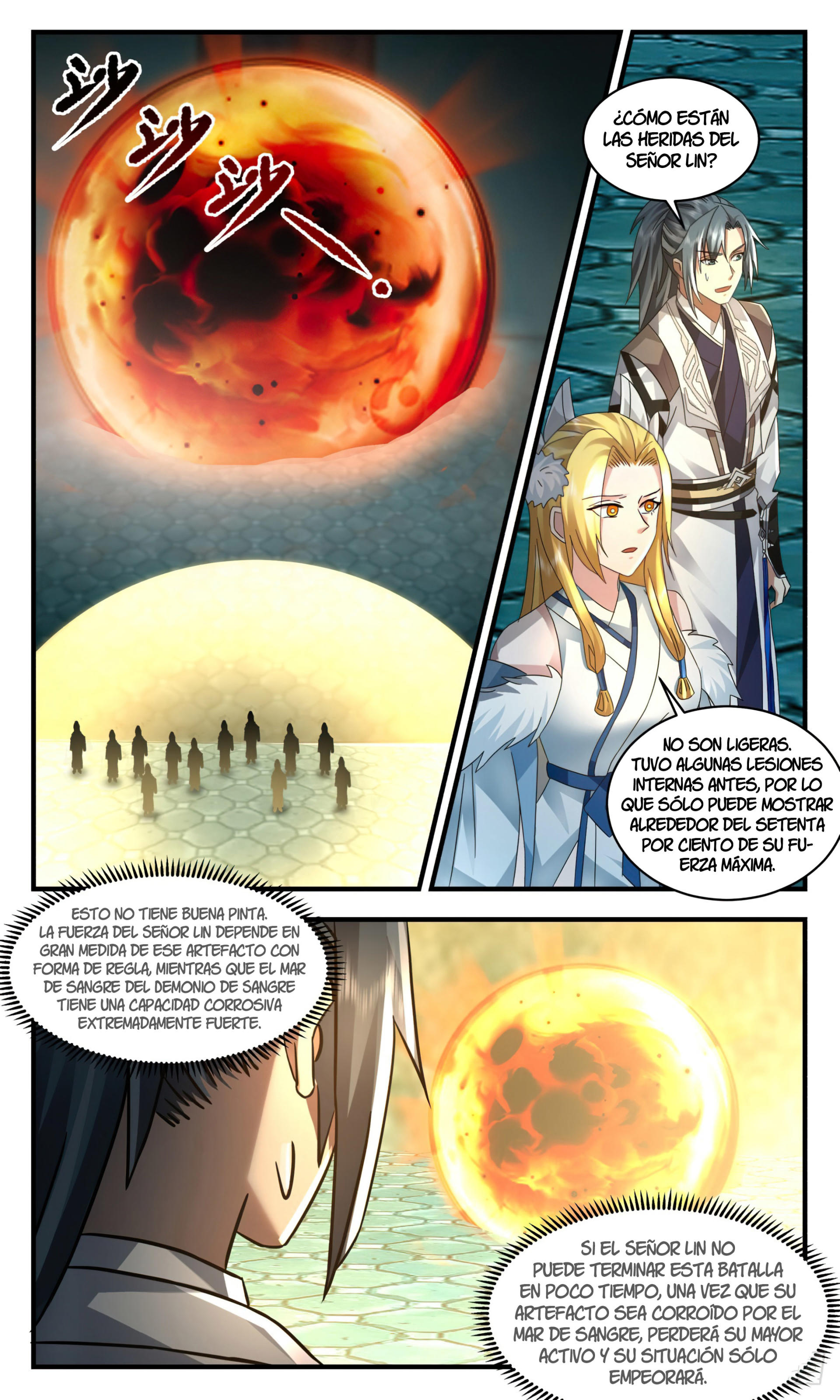 Martial Peak Capítulo 2551 - Página 4 en español