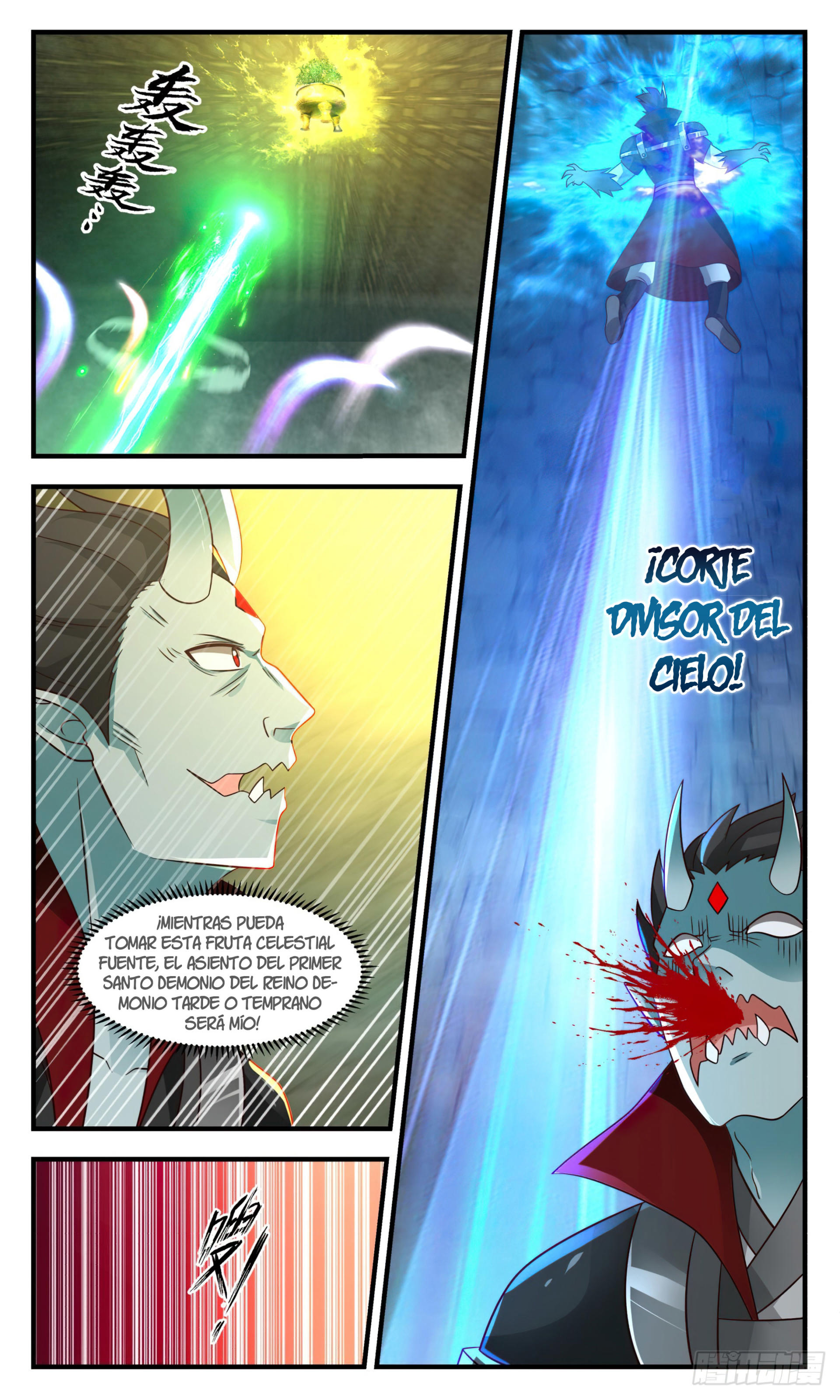 Martial Peak Capítulo 2552 - Página 11 en español