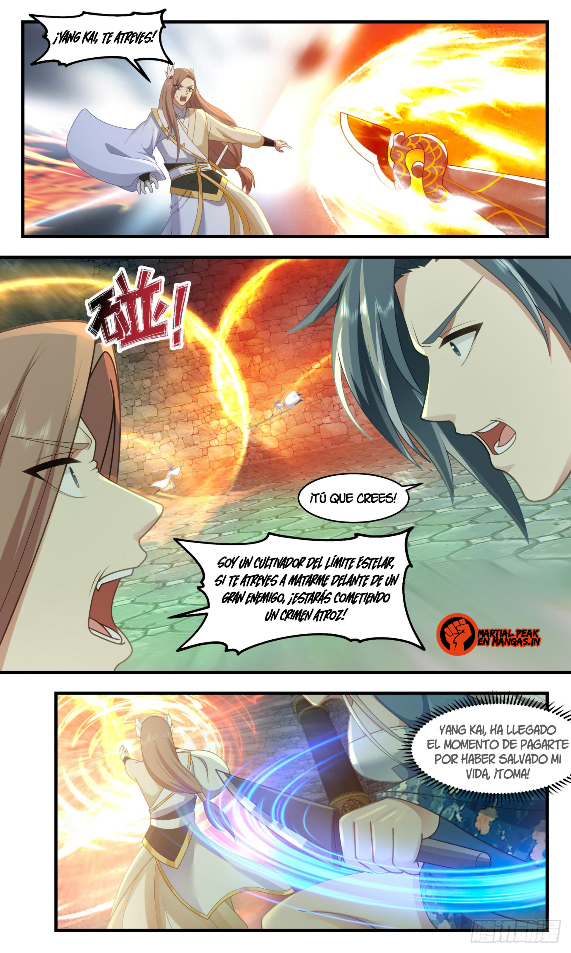 Martial Peak Capítulo 2552 - Página 6 en español