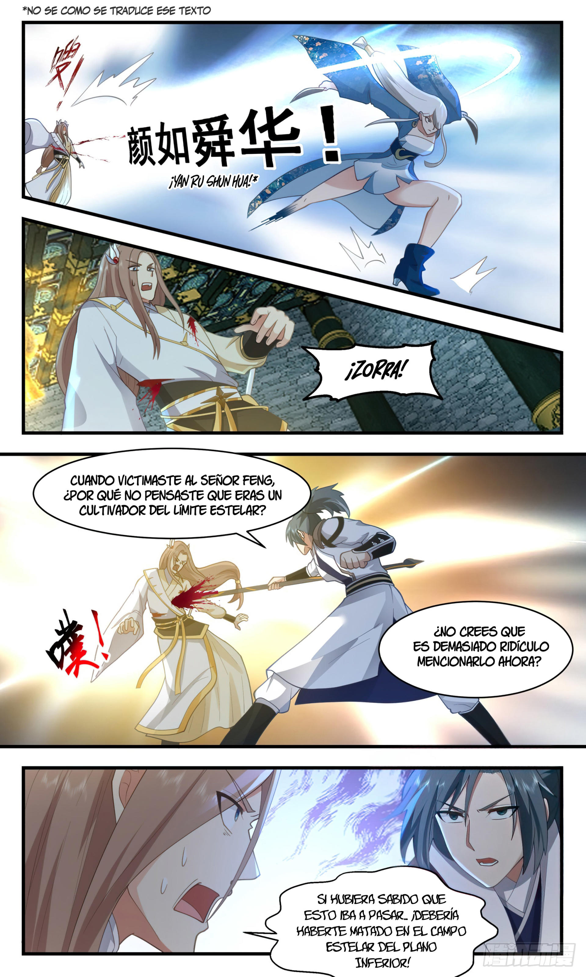 Martial Peak Capítulo 2552 - Página 7 en español