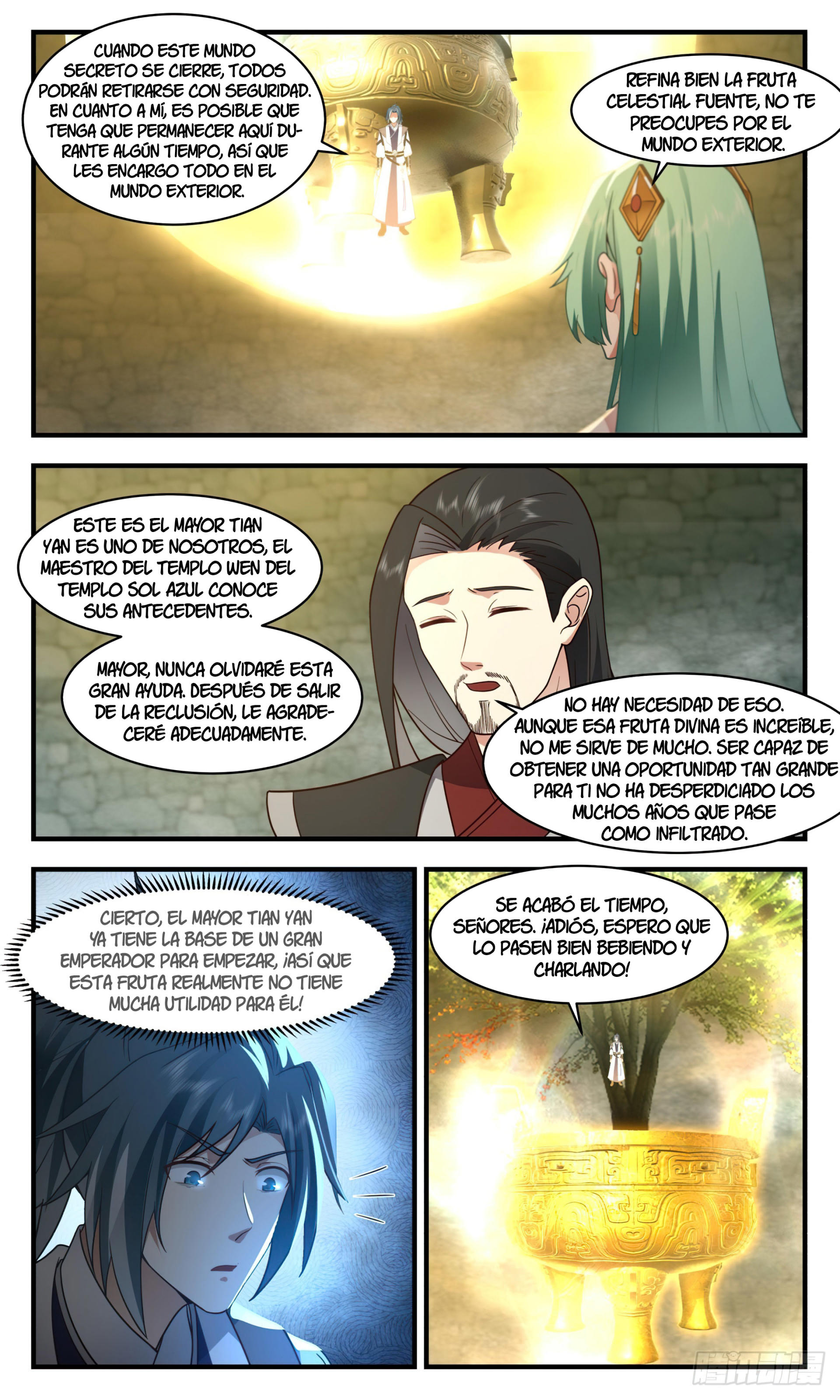 Martial Peak Capítulo 2553 - Página 6 en español