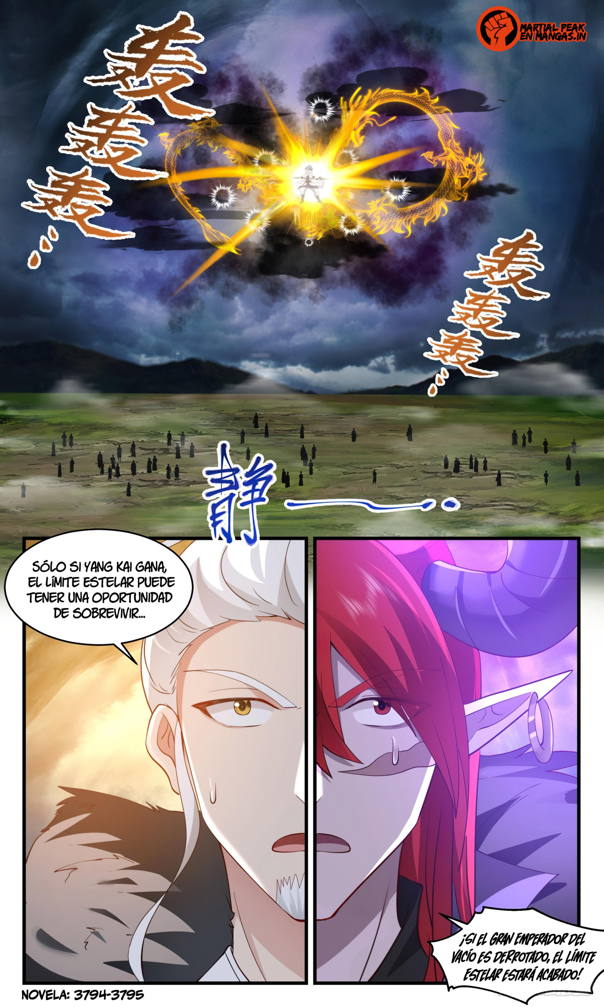 Martial Peak Capítulo 2555 - Página 13 en español