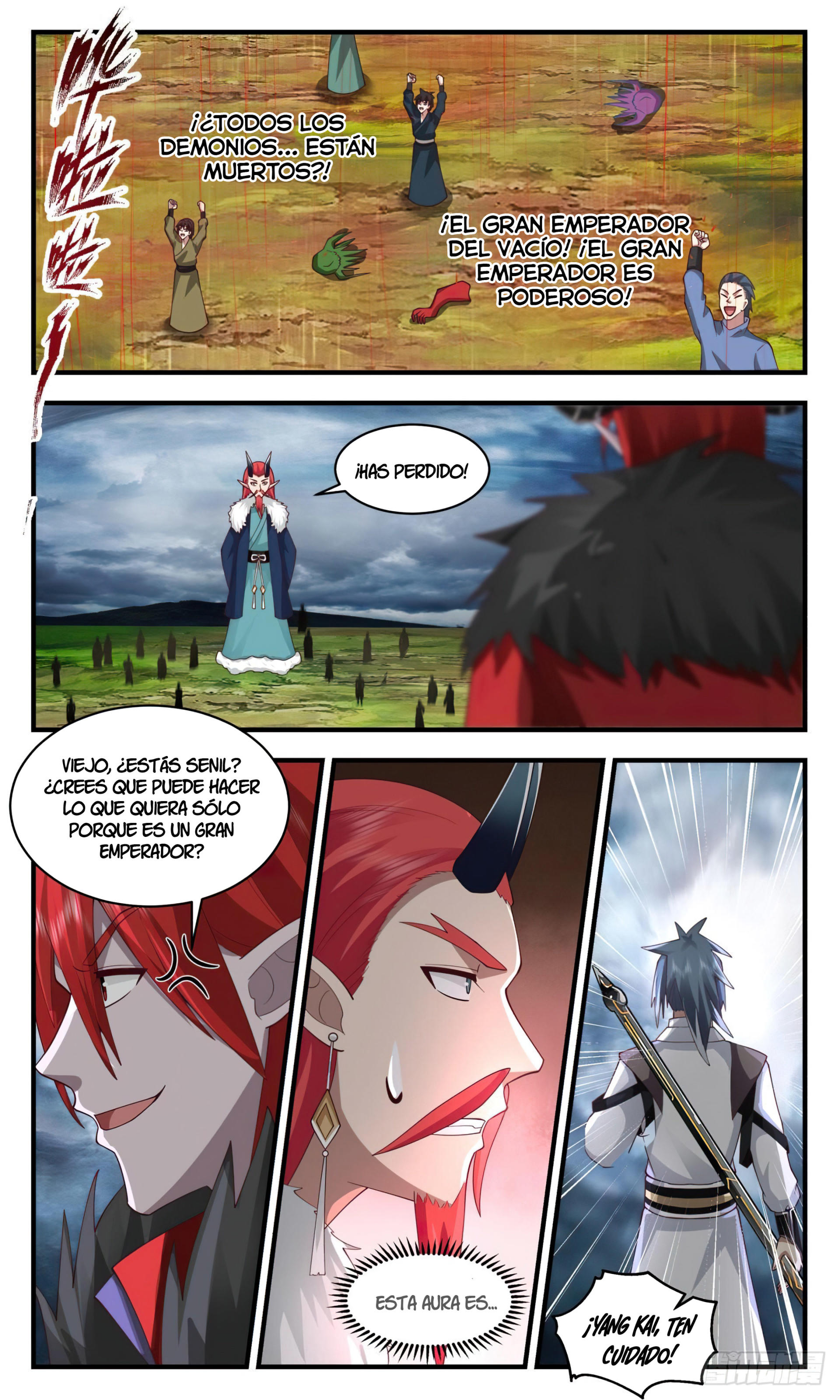 Martial Peak Capítulo 2555 - Página 6 en español