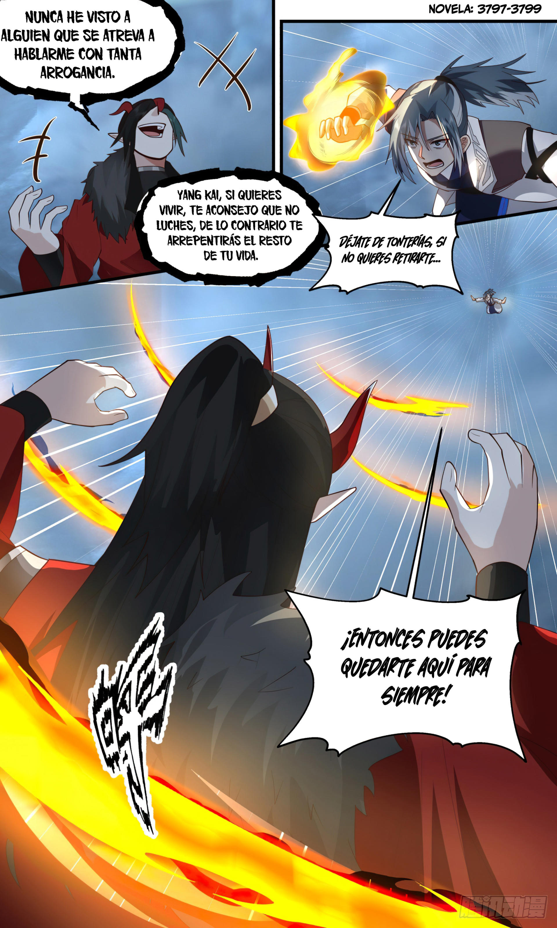 Martial Peak Capítulo 2557 - Página 13 en español