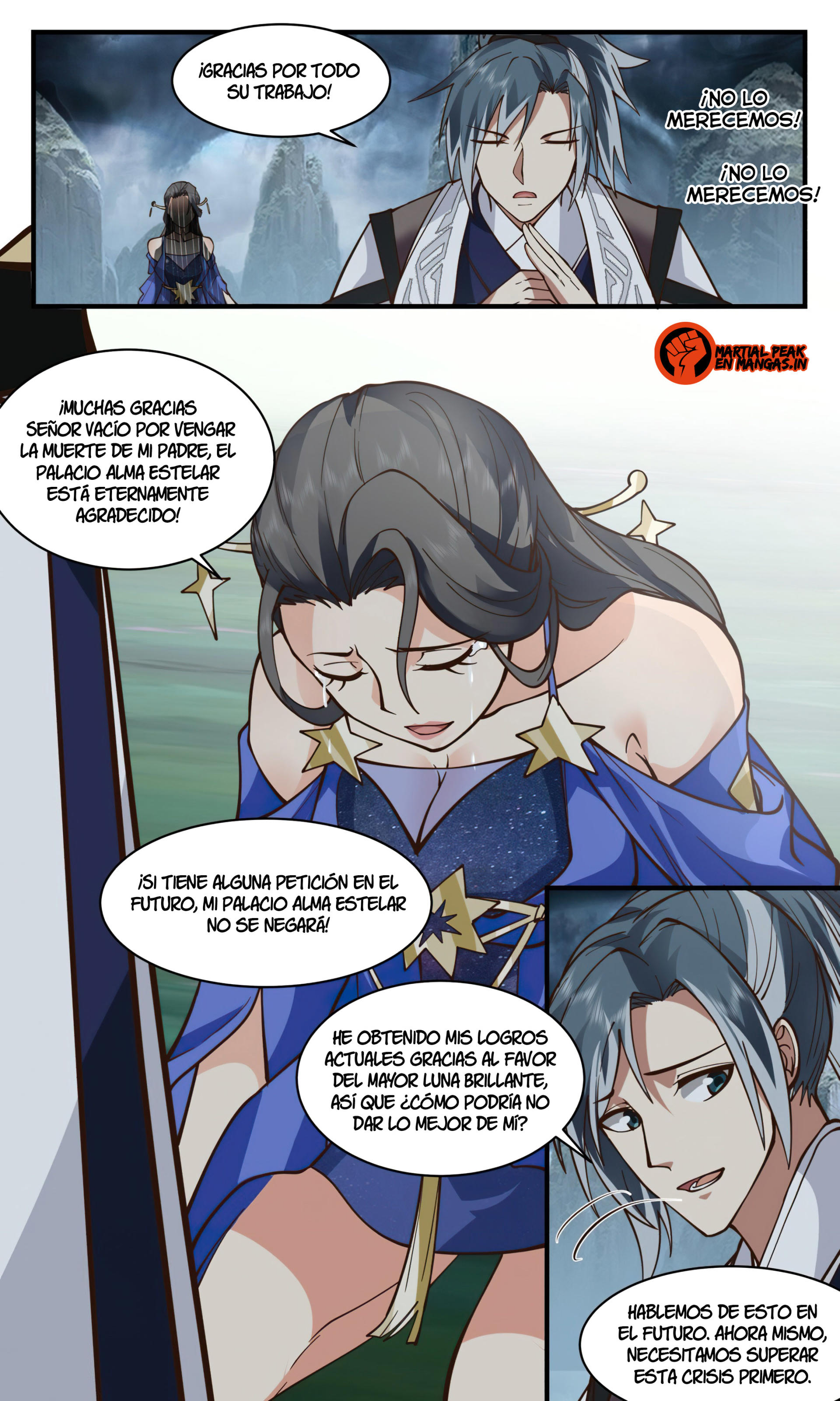 Martial Peak Capítulo 2557 - Página 6 en español