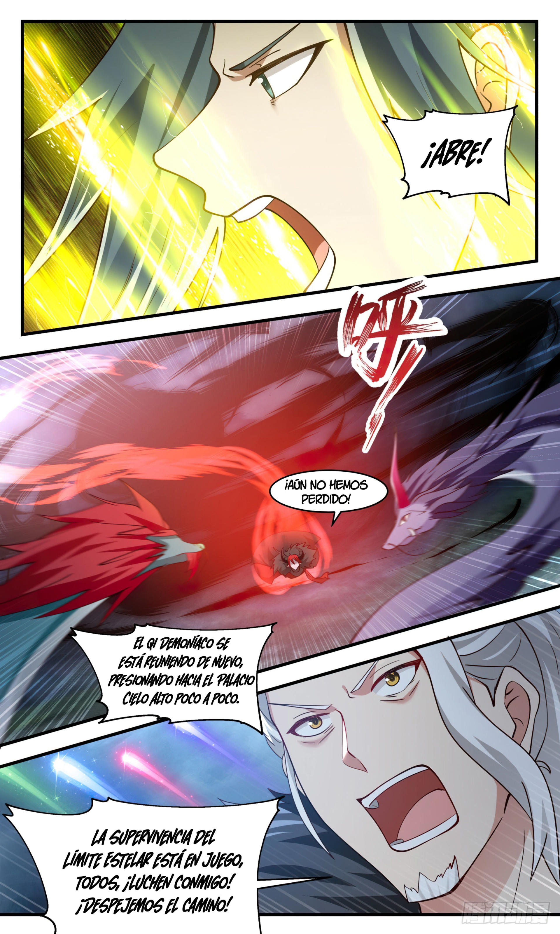 Martial Peak Capítulo 2558 - Página 3 en español