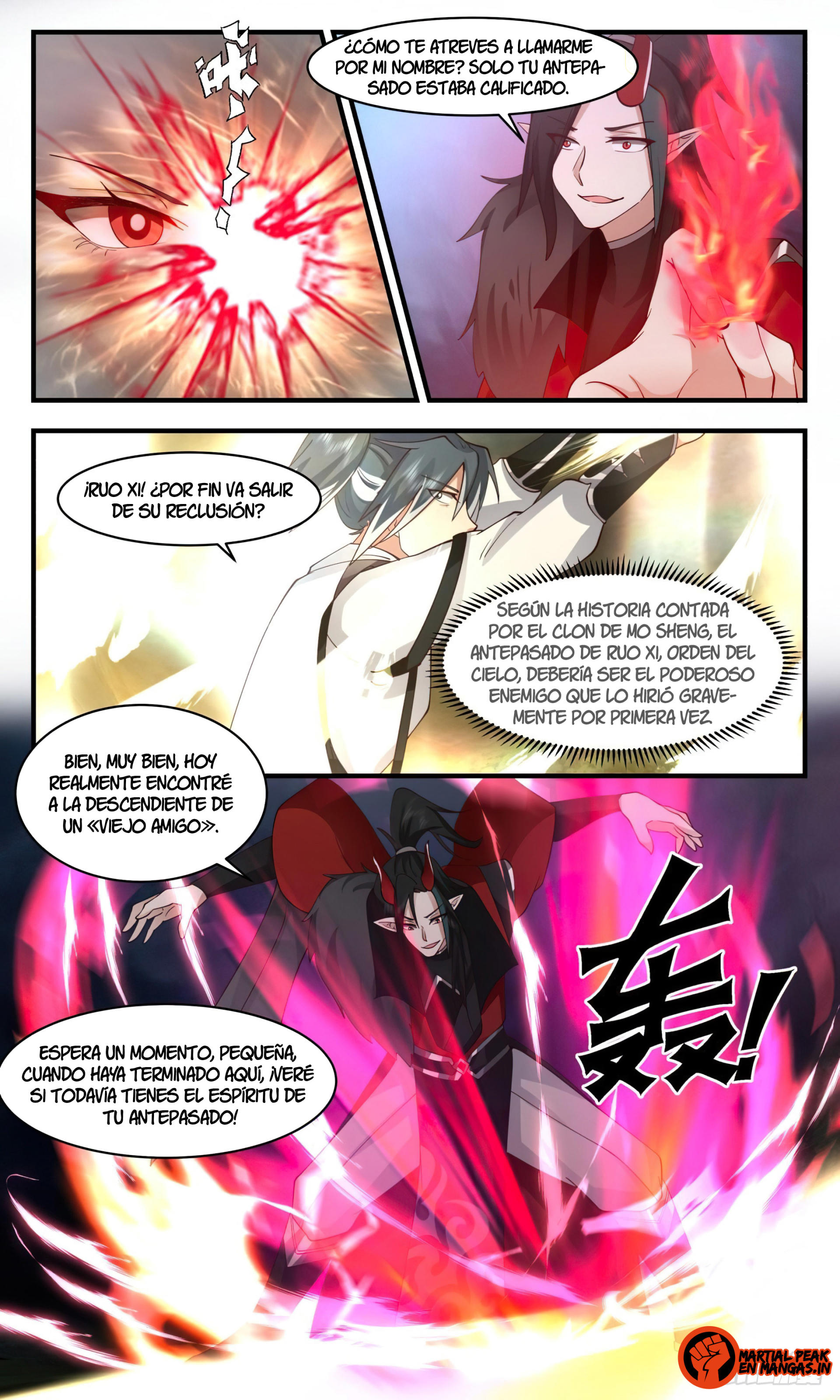 Martial Peak Capítulo 2558 - Página 7 en español