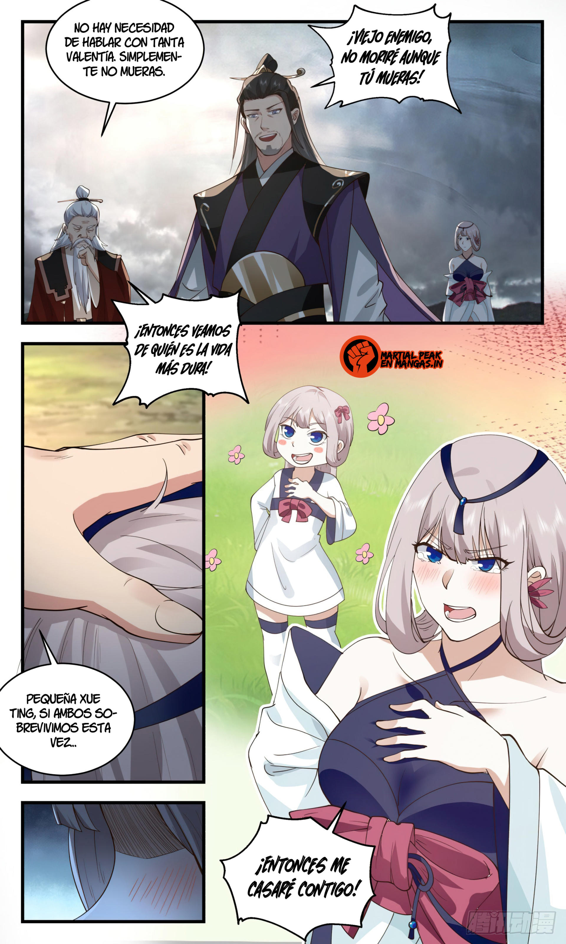 Martial Peak Capítulo 2559 - Página 7 en español
