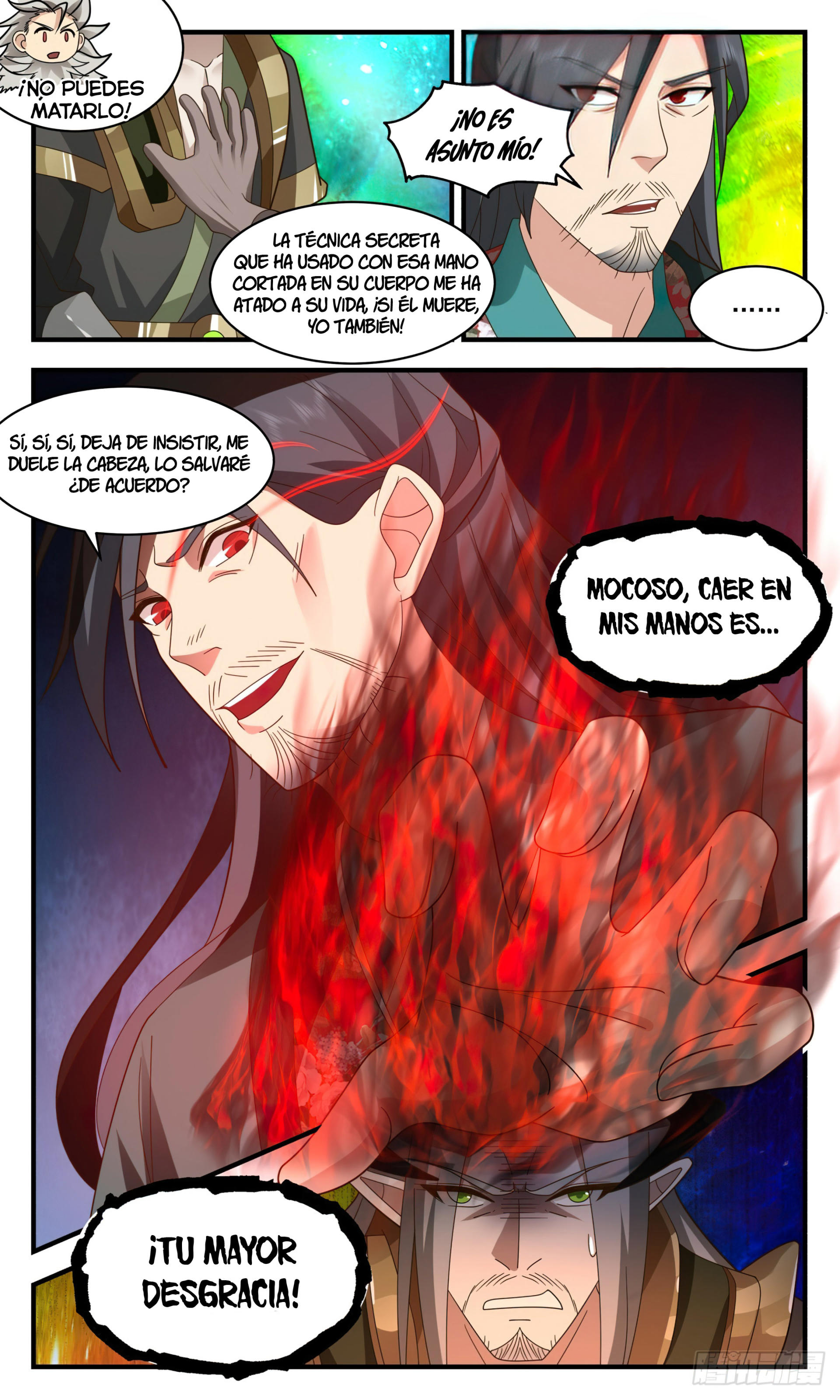 Martial Peak Capítulo 2561 - Página 4 en español