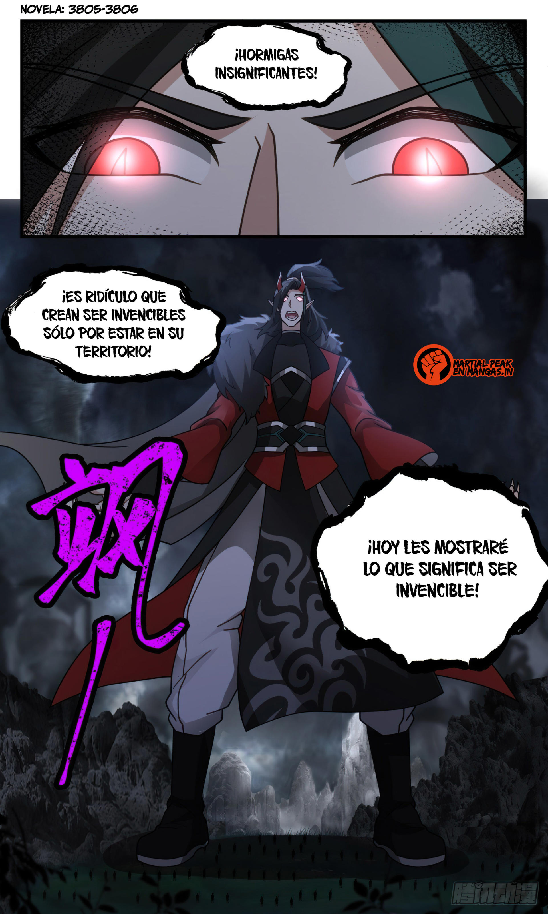 Martial Peak Capítulo 2562 - Página 13 en español