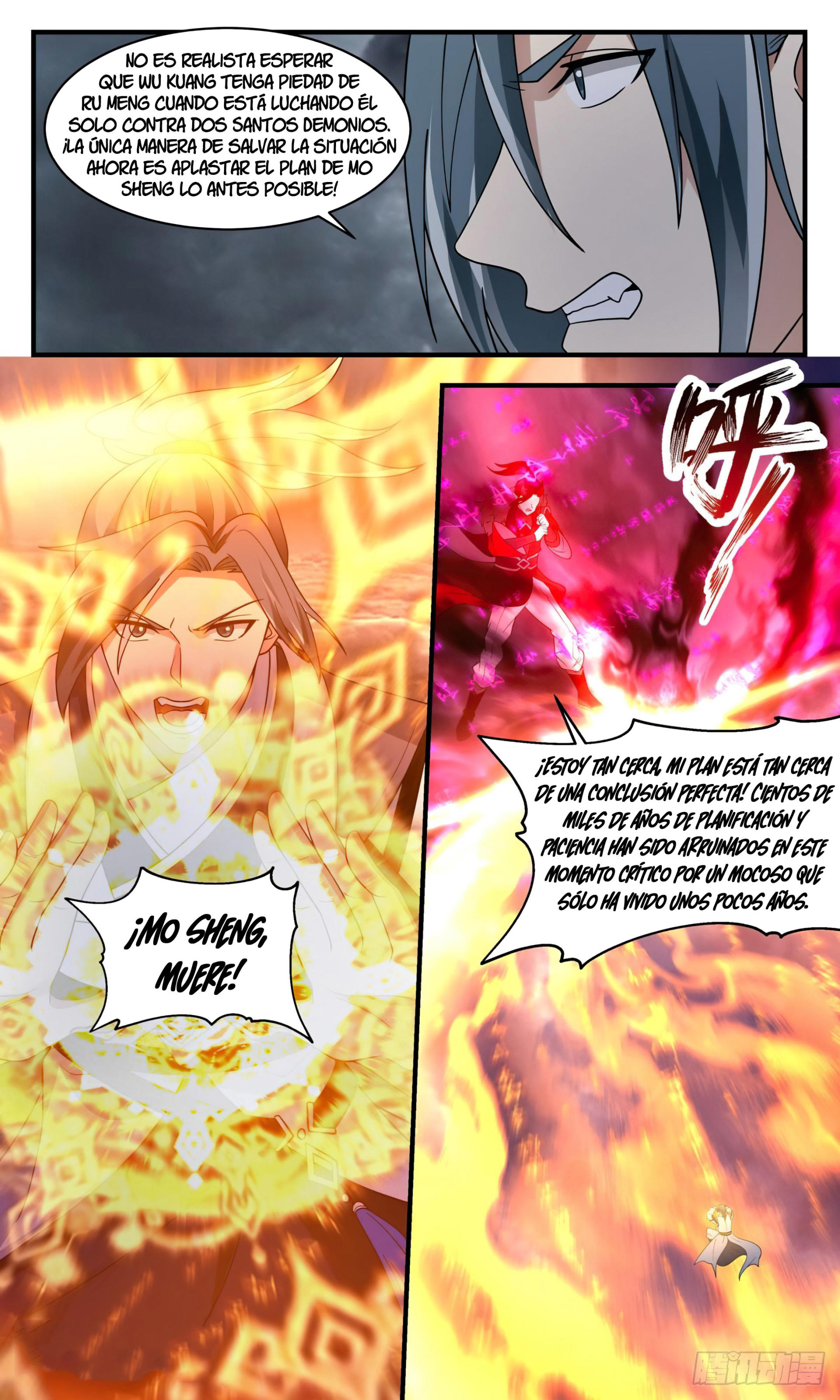 Martial Peak Capítulo 2562 - Página 8 en español