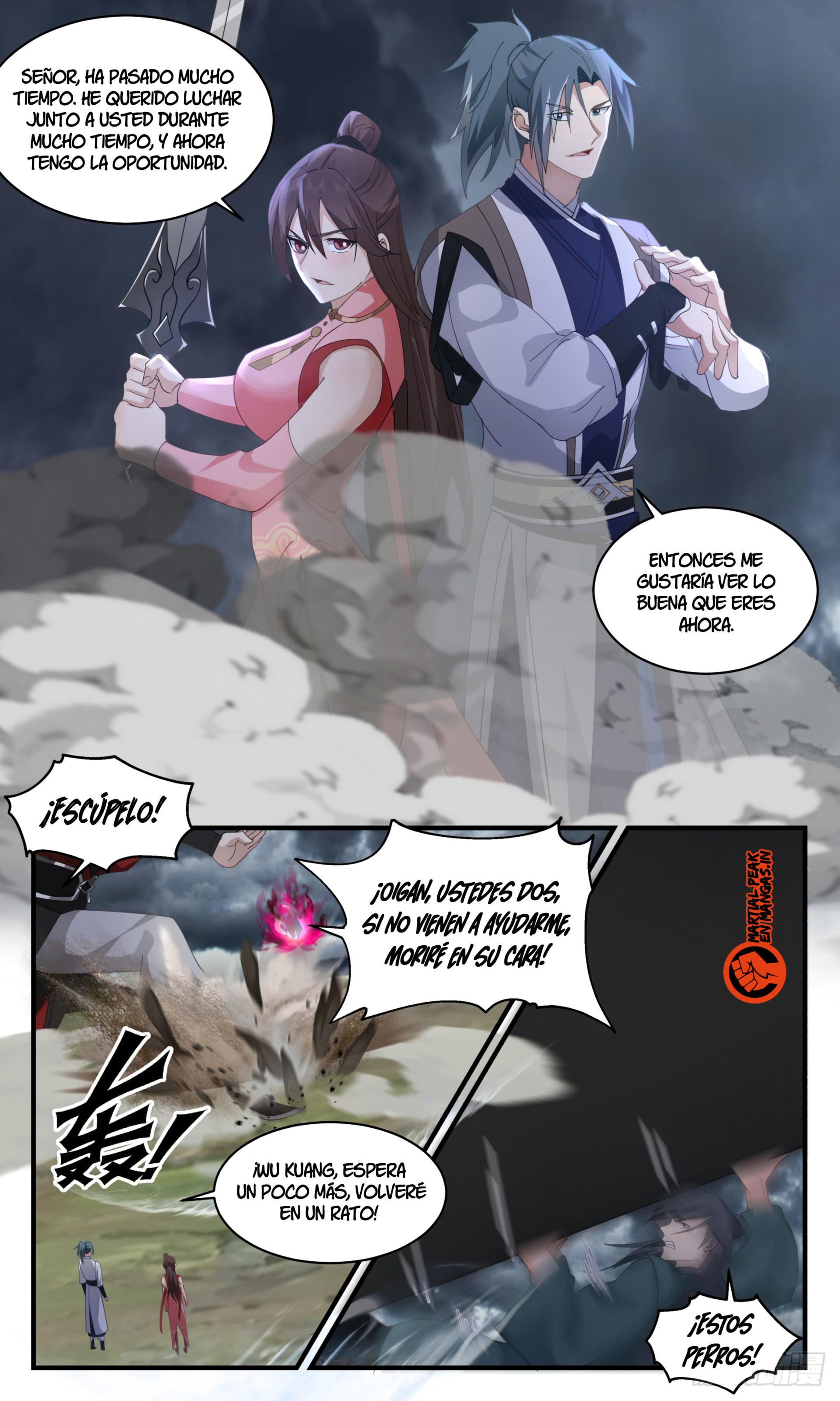 Martial Peak Capítulo 2563 - Página 5 en español