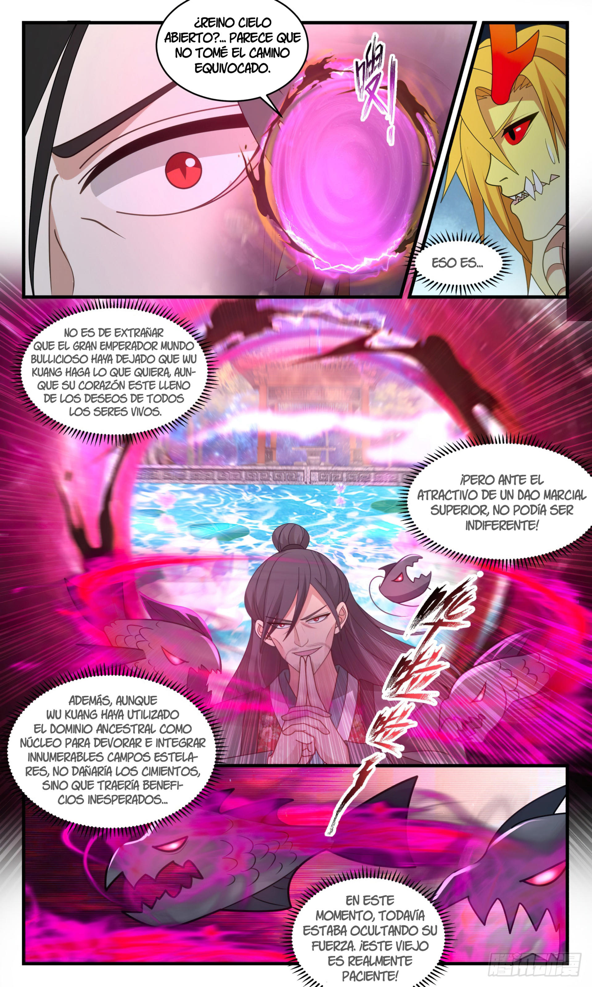 Martial Peak Capítulo 2564 - Página 3 en español