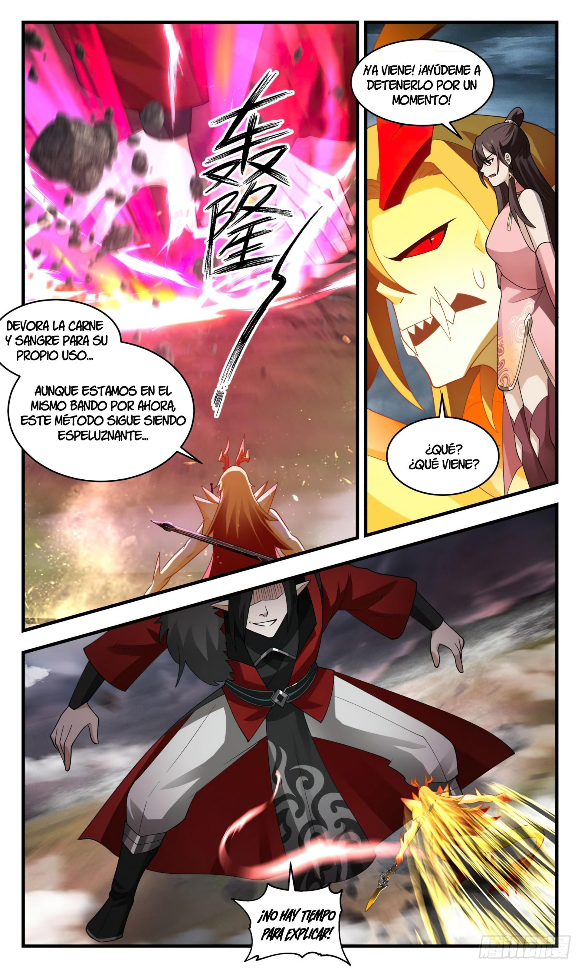 Martial Peak Capítulo 2564 - Página 5 en español