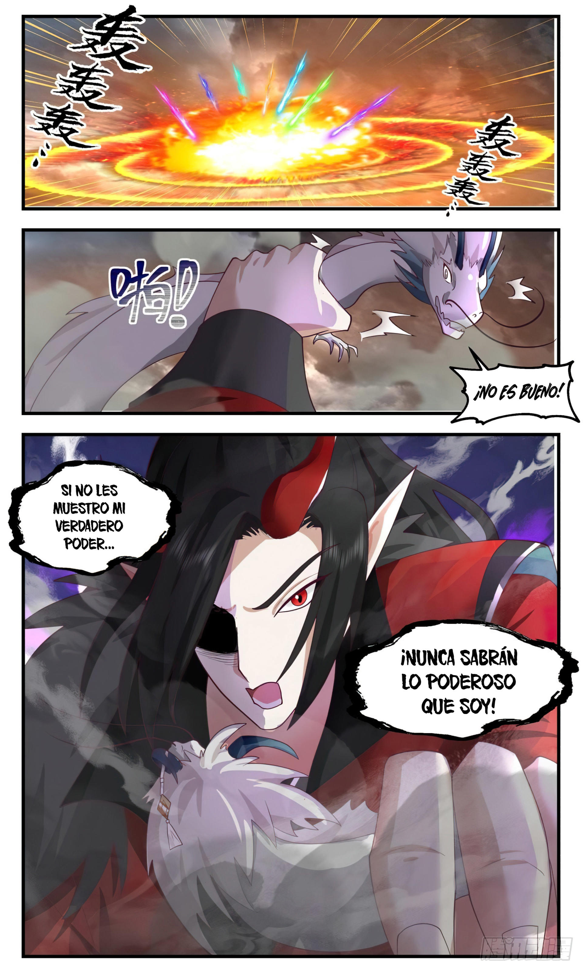 Martial Peak Capítulo 2566 - Página 12 en español