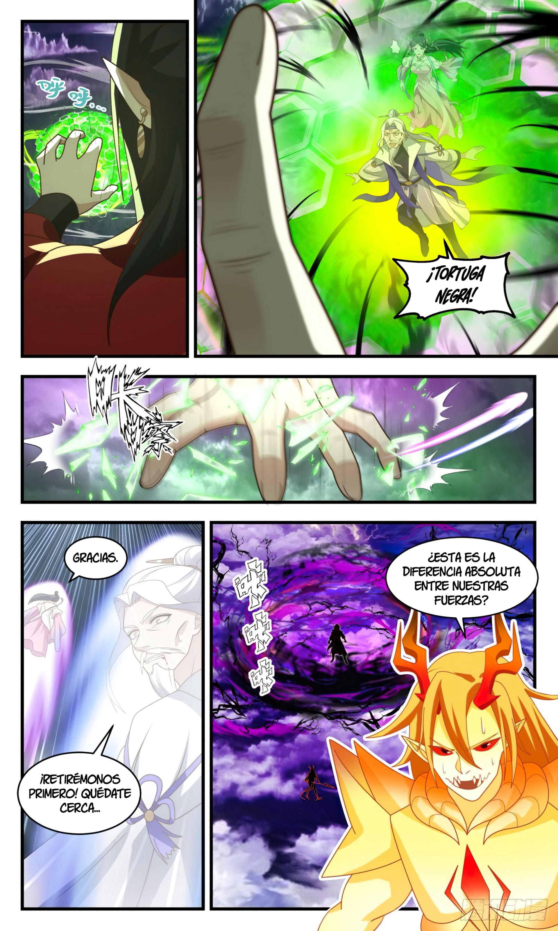 Martial Peak Capítulo 2566 - Página 6 en español