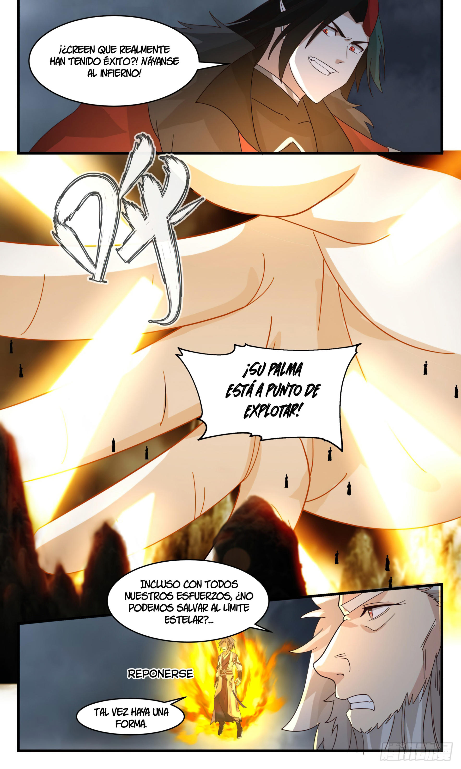 Martial Peak Capítulo 2567 - Página 10 en español