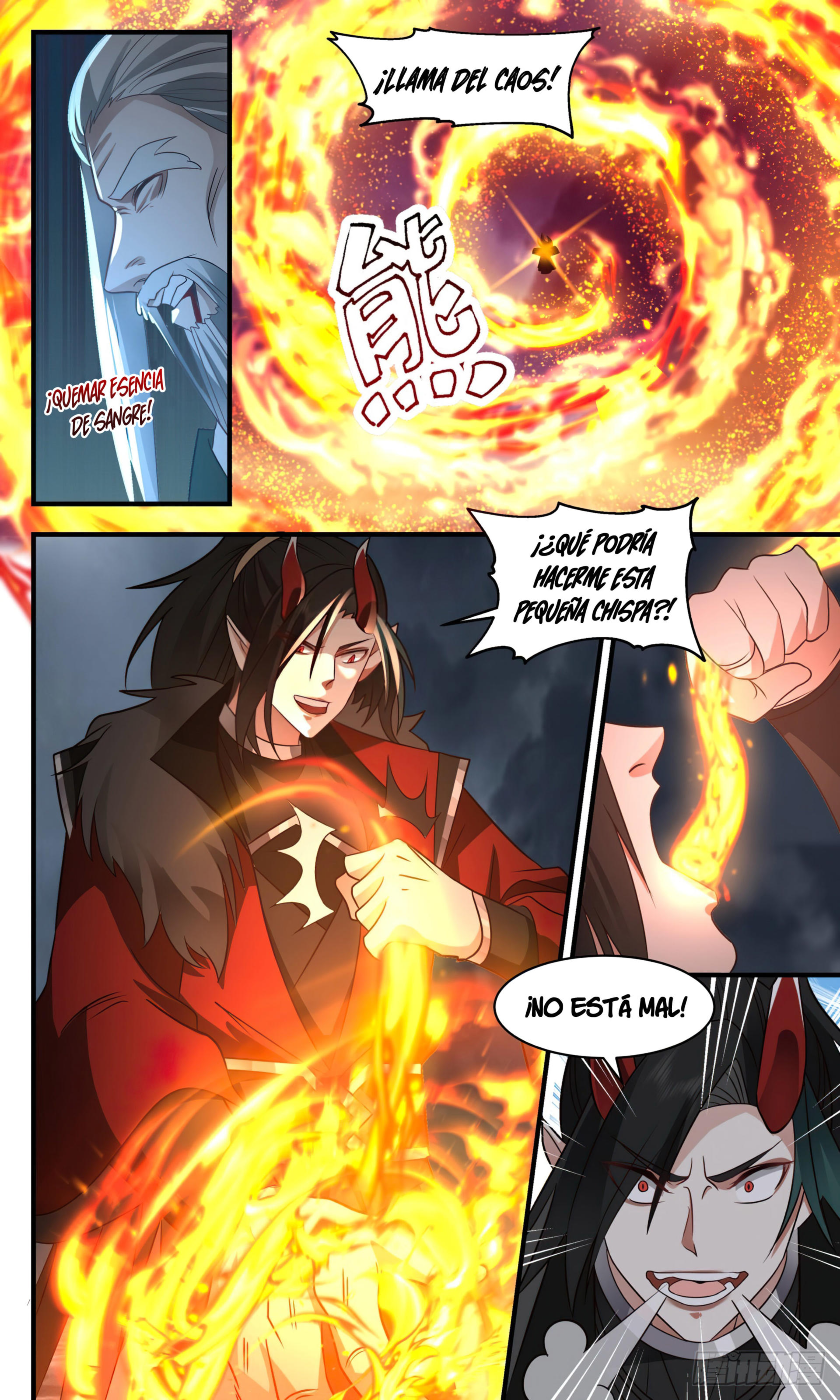 Martial Peak Capítulo 2567 - Página 8 en español