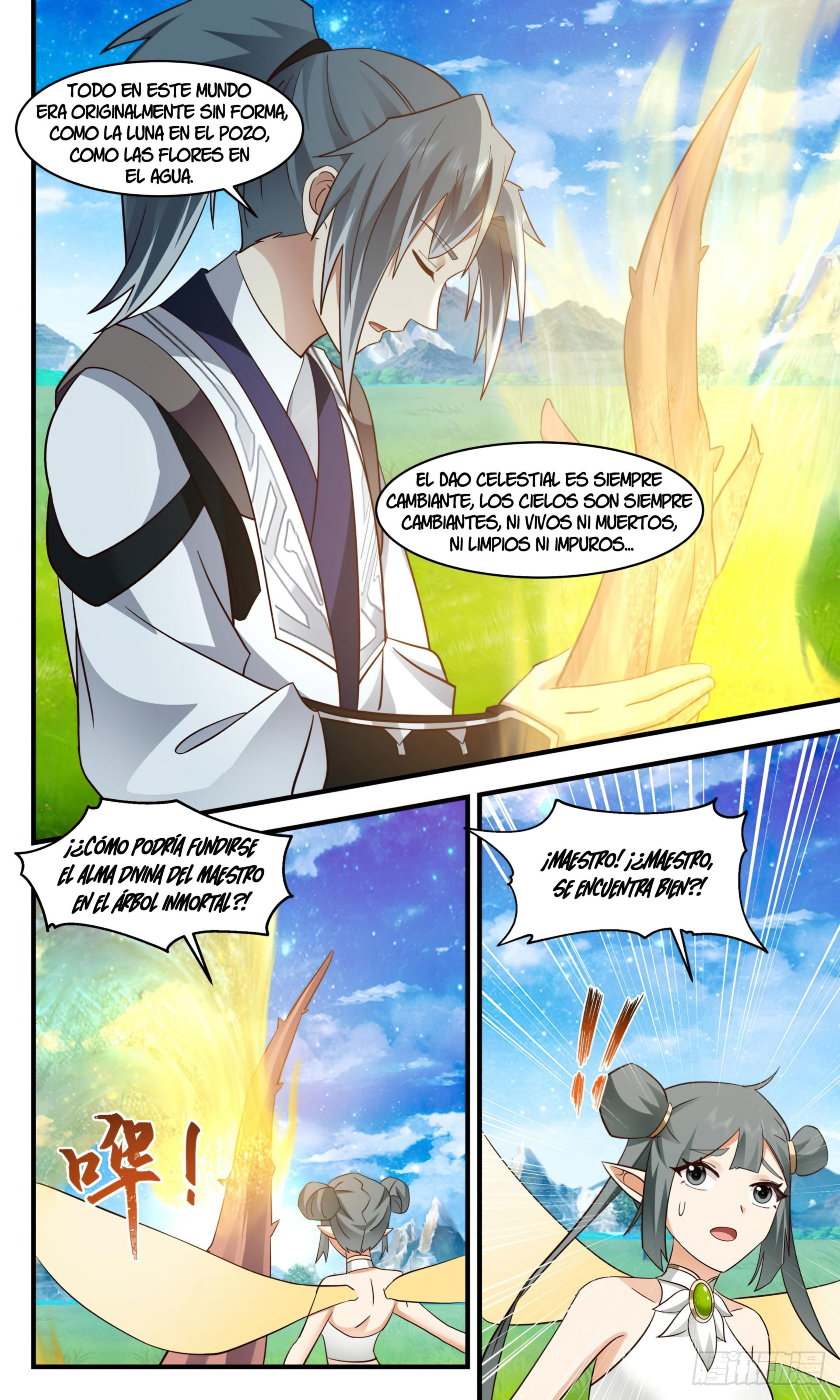 Martial Peak Capítulo 2568 - Página 9 en español