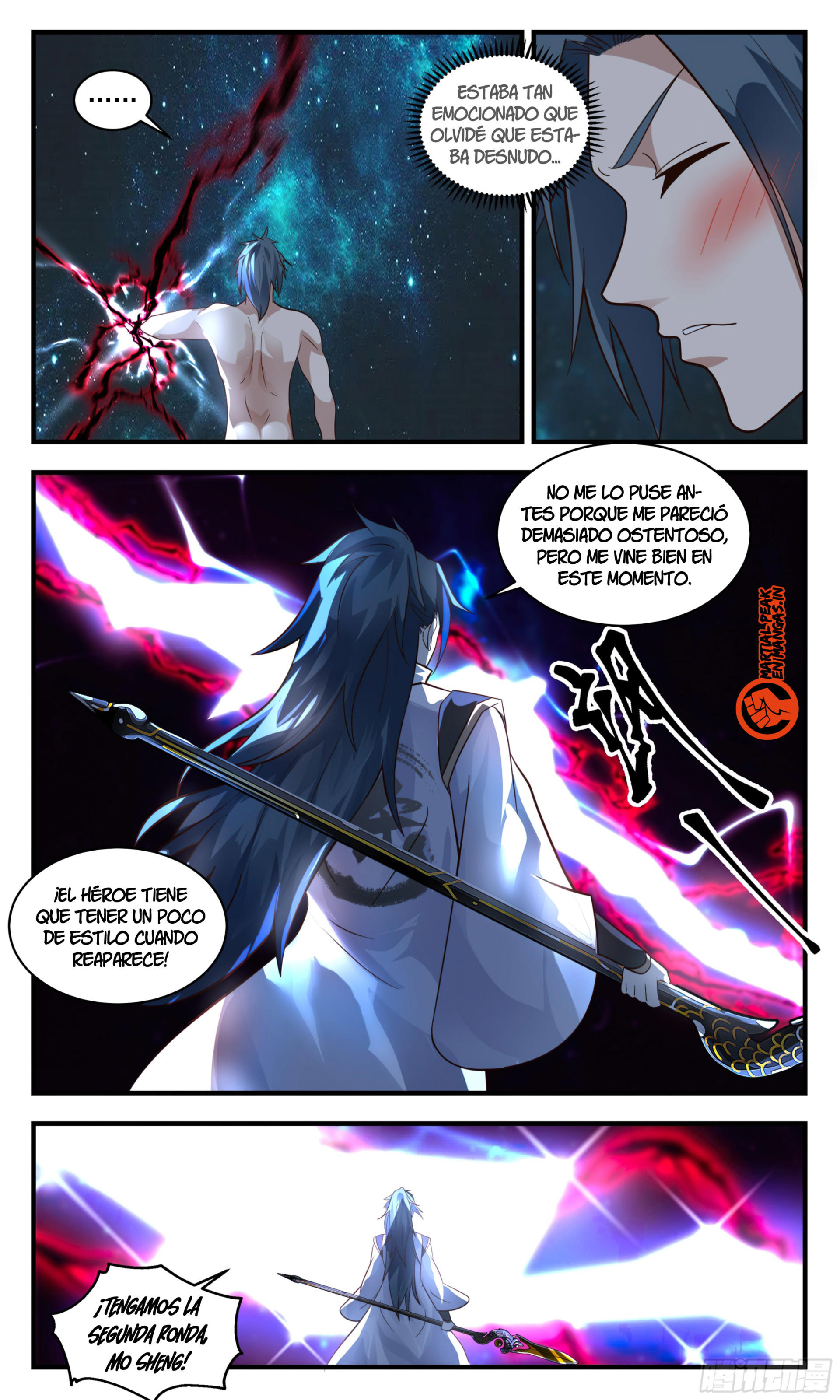 Martial Peak Capítulo 2569 - Página 7 en español