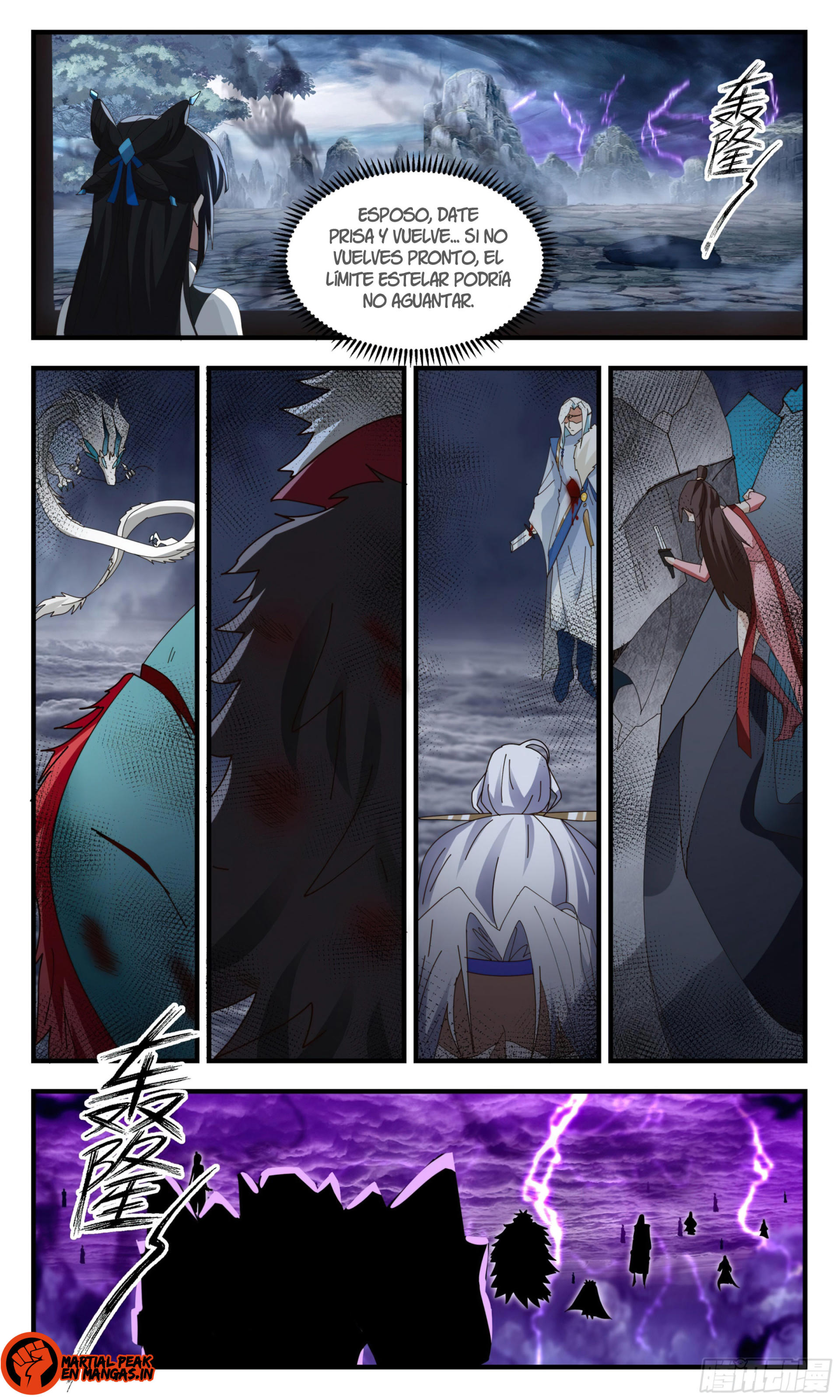 Martial Peak Capítulo 2569 - Página 9 en español