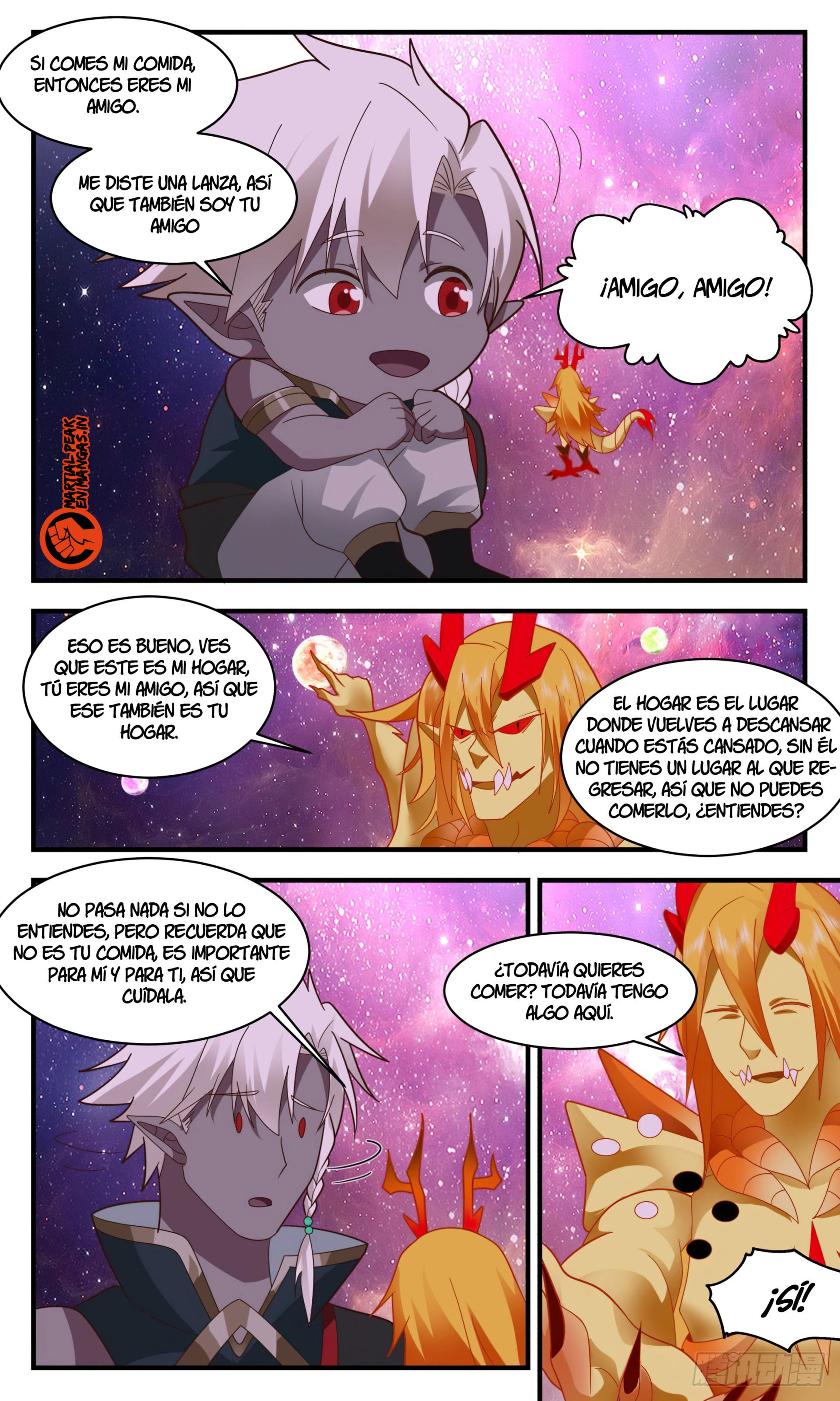 Martial Peak Capítulo 2573 - Página 8 en español