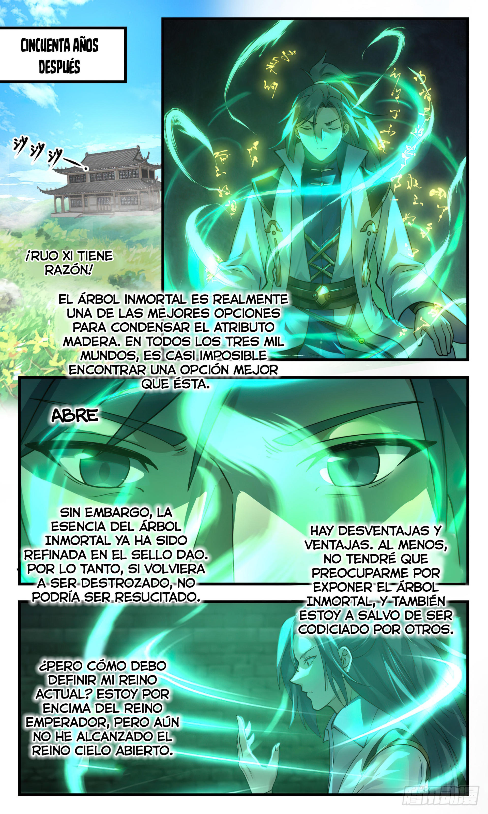 Martial Peak Capítulo 2575 - Página 8 en español