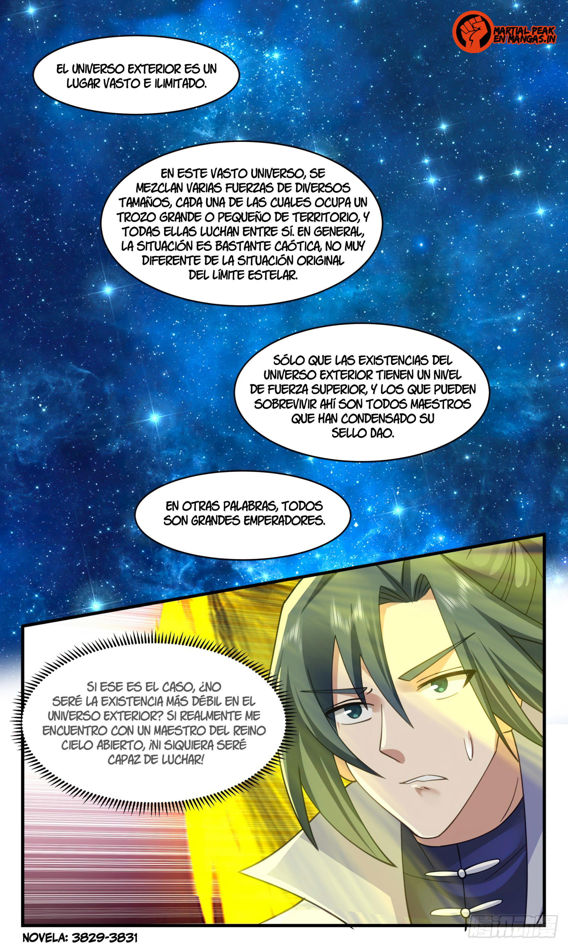Martial Peak Capítulo 2576 - Página 13 en español