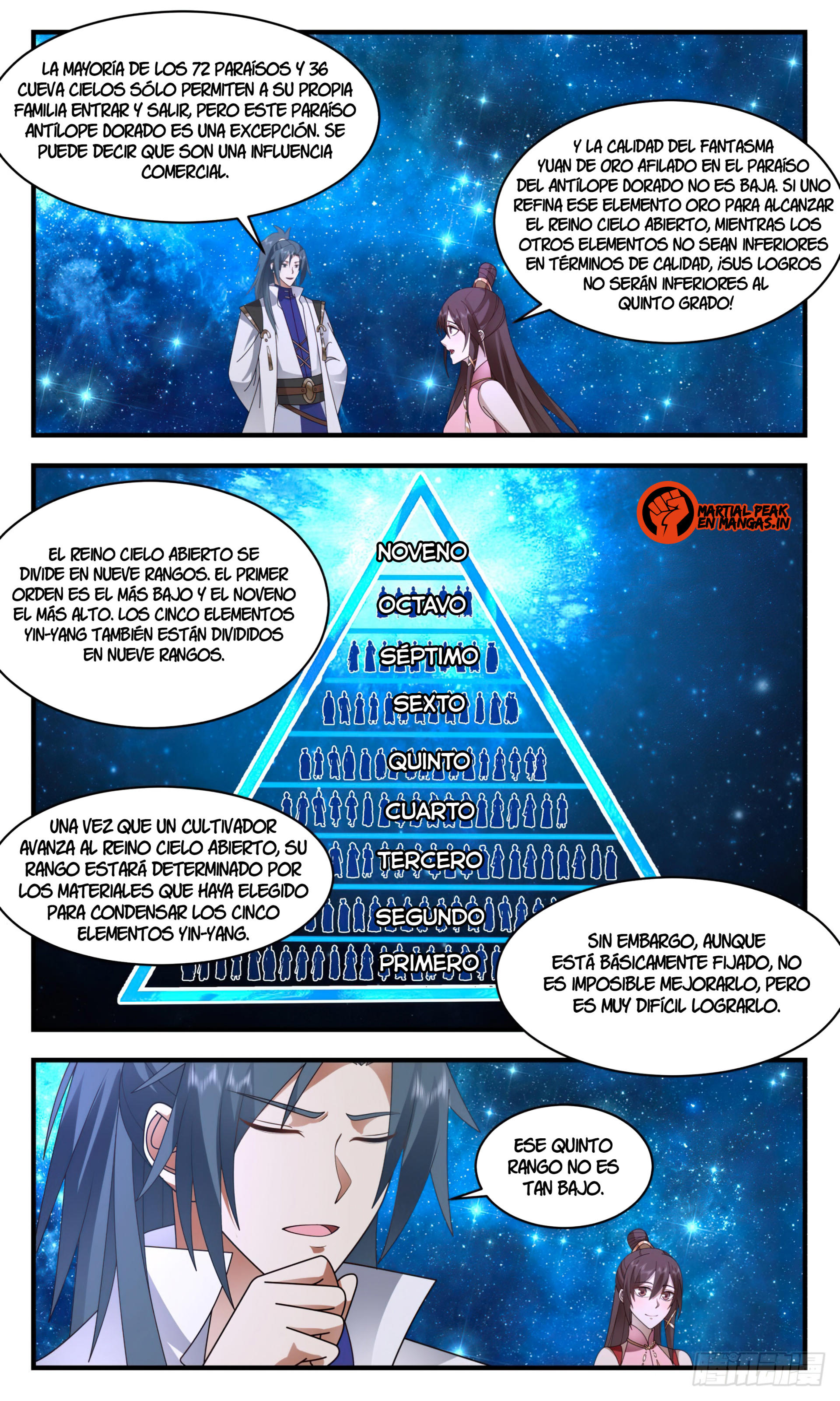 Martial Peak Capítulo 2577 - Página 4 en español