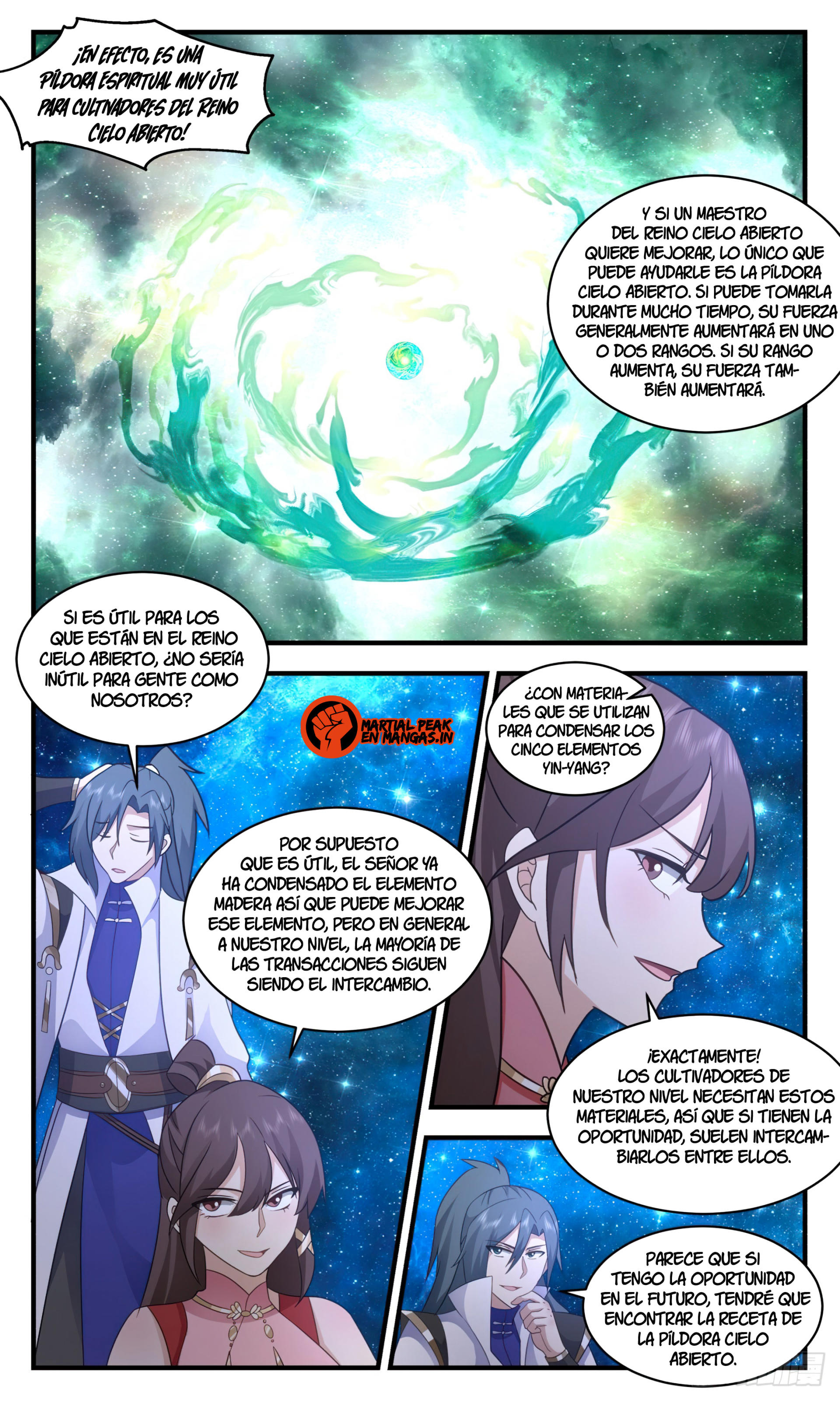 Martial Peak Capítulo 2577 - Página 6 en español