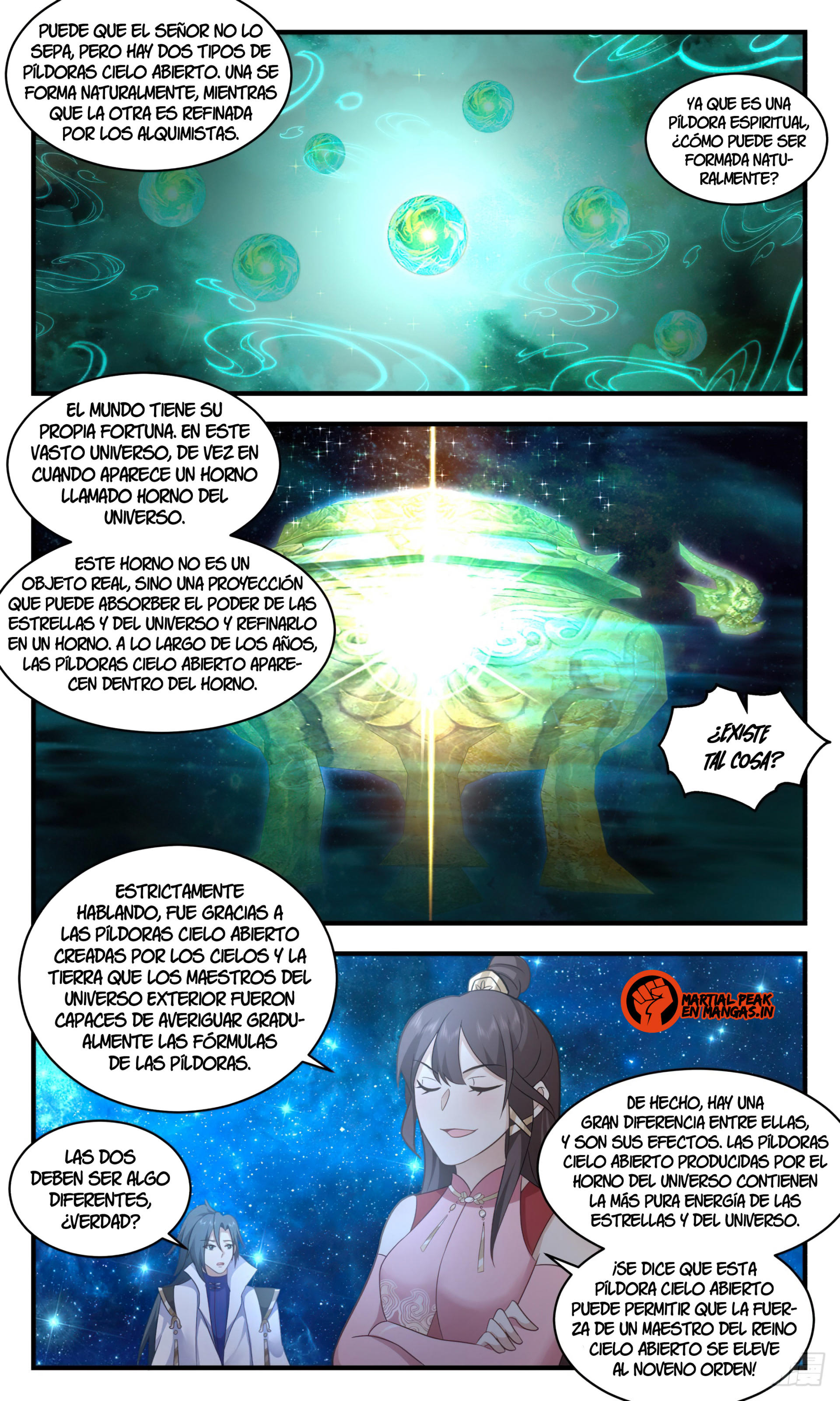 Martial Peak Capítulo 2577 - Página 7 en español